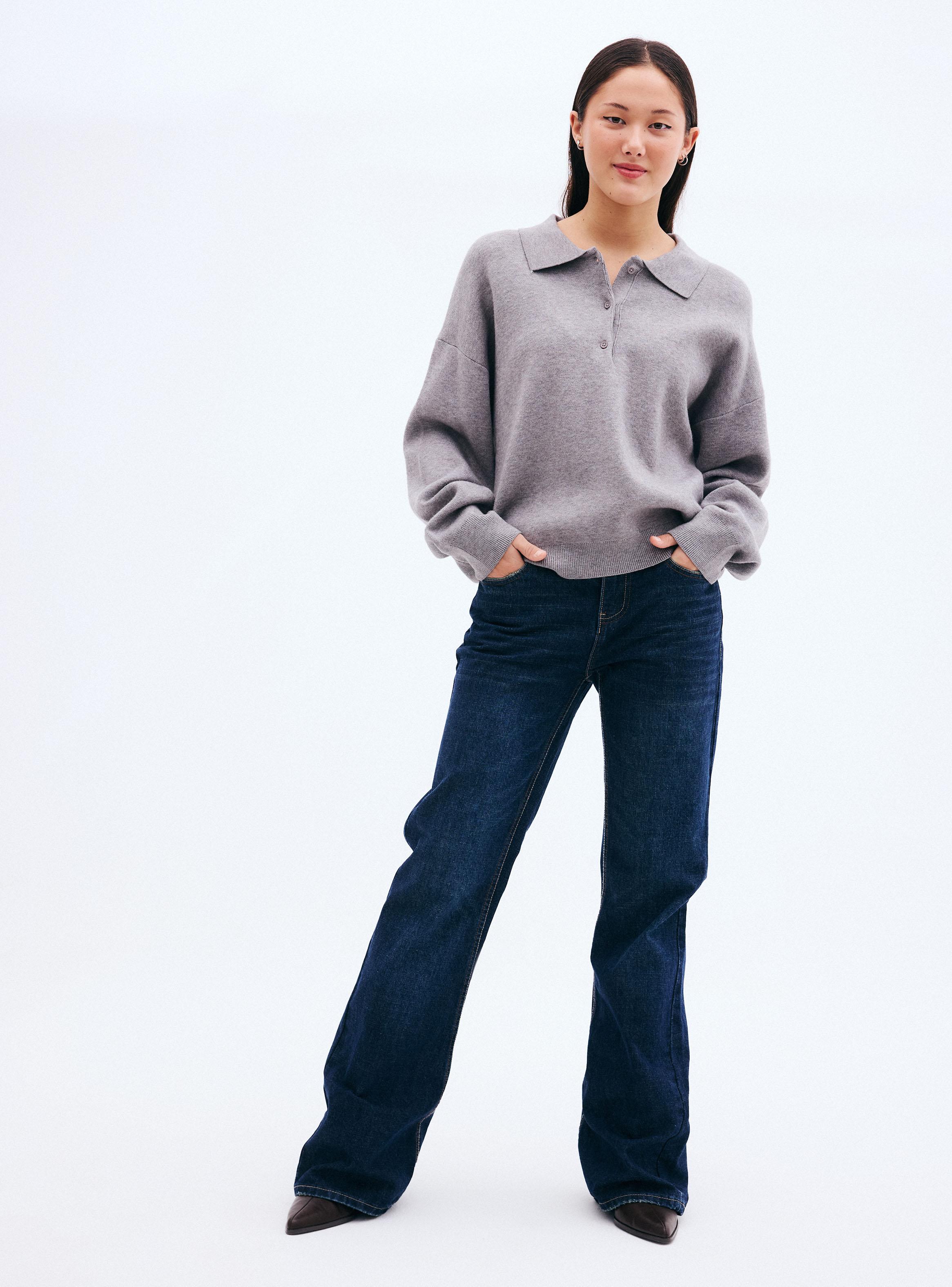Sweater Cuello Polo Oversize-4