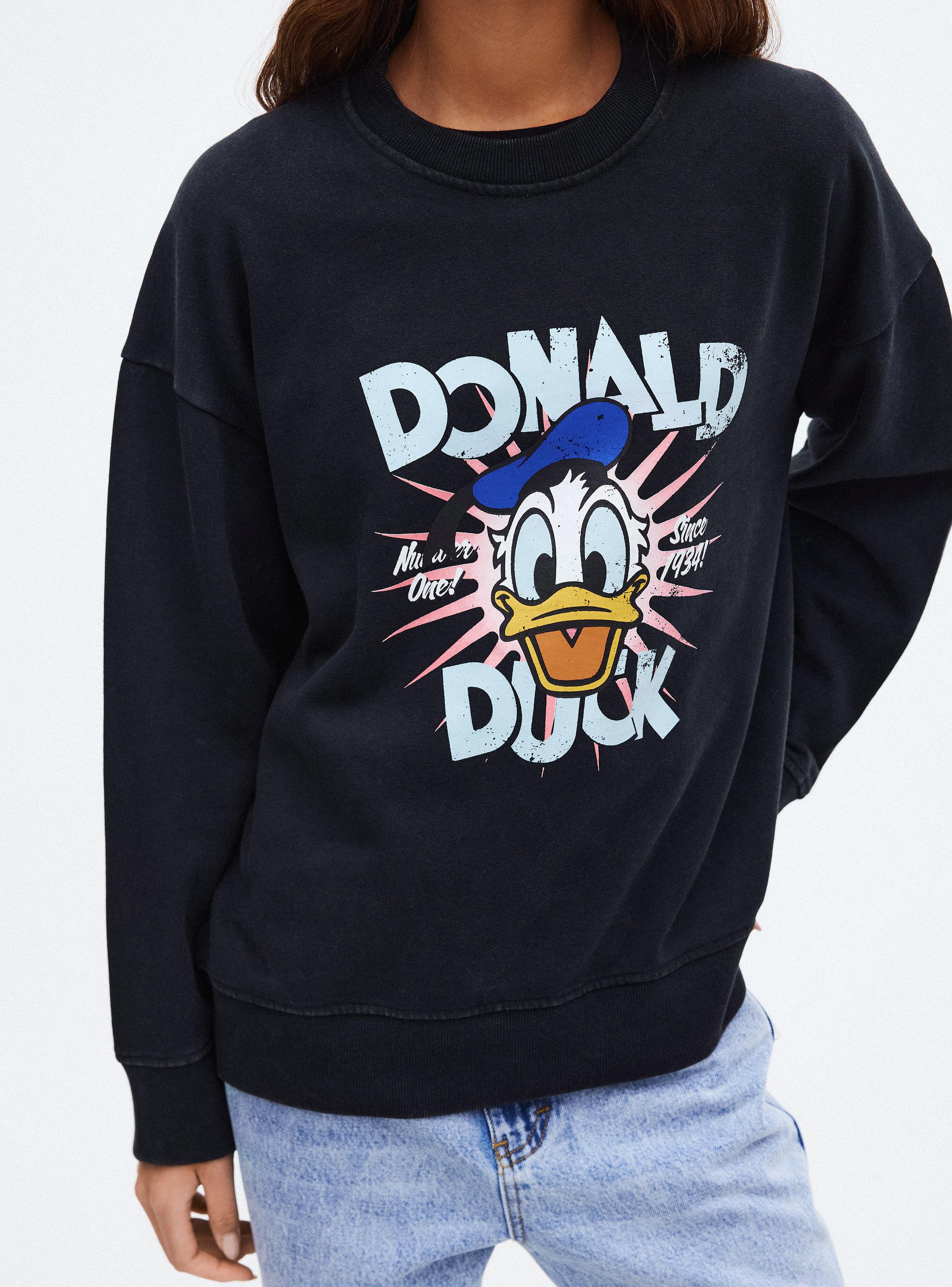 Polerón Donald Duck Oversize Cuello Redondo-3