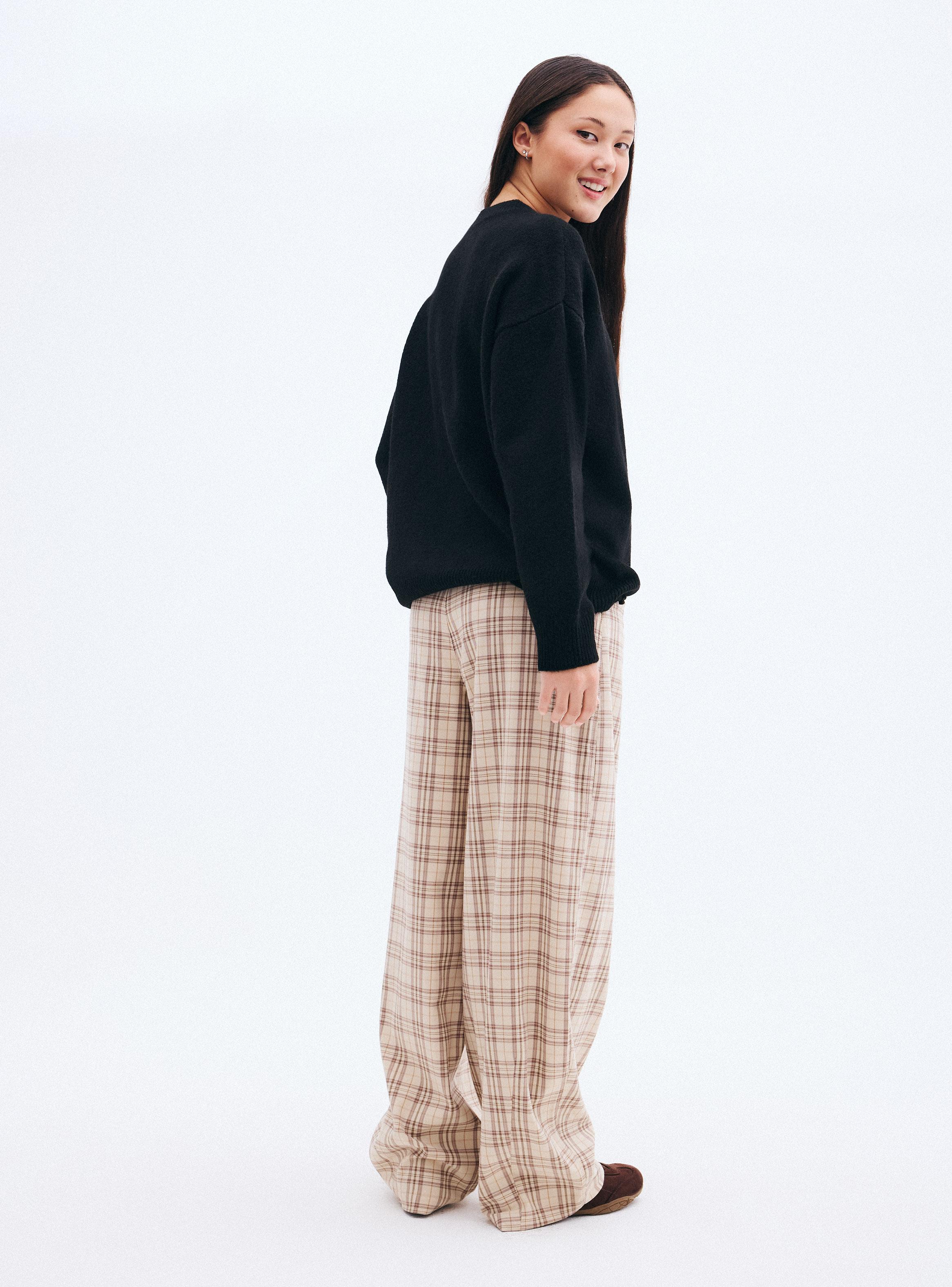 Sweater Oversize Cuello Redondo-5