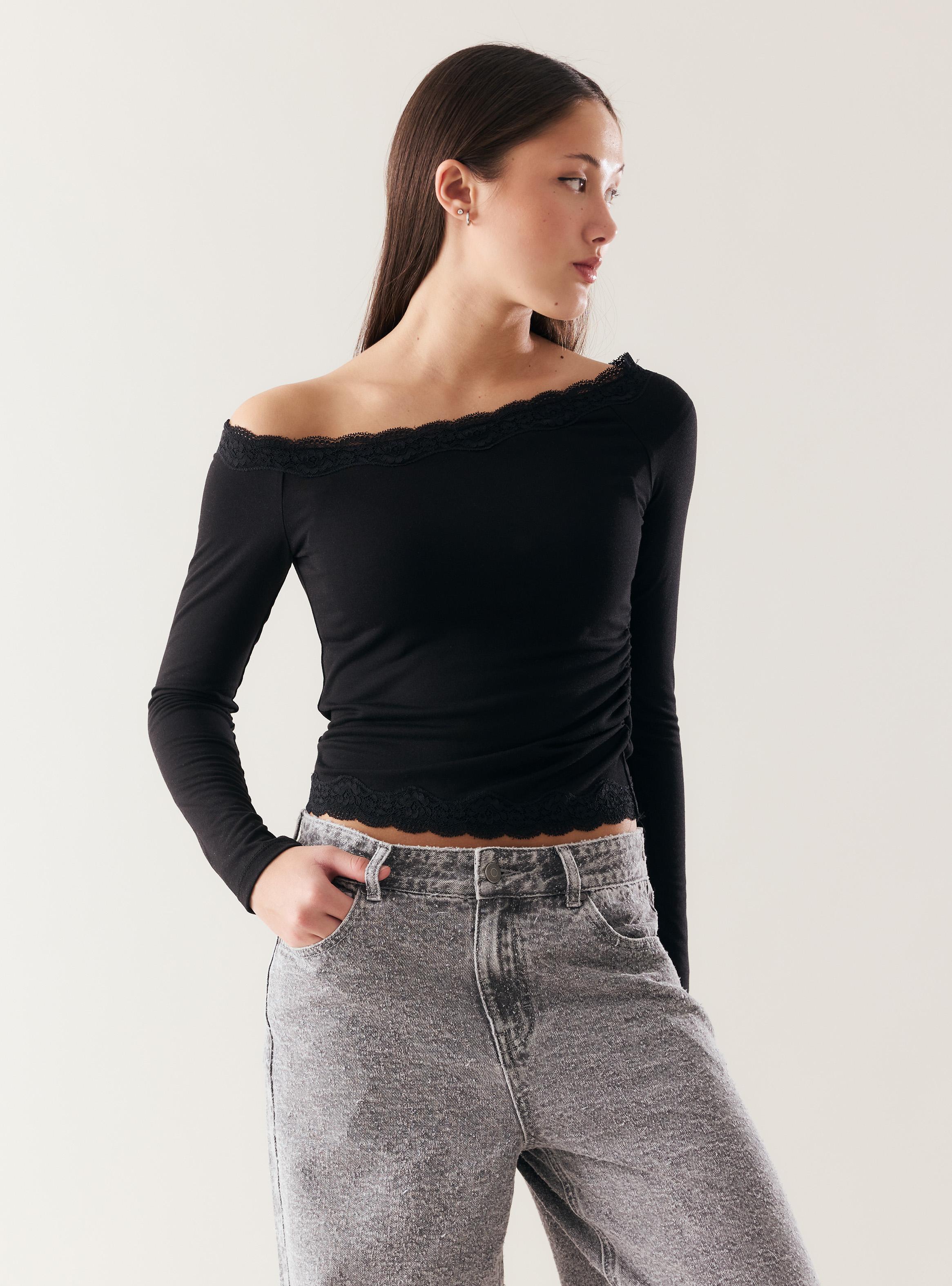 Polera Off Shoulder-0
