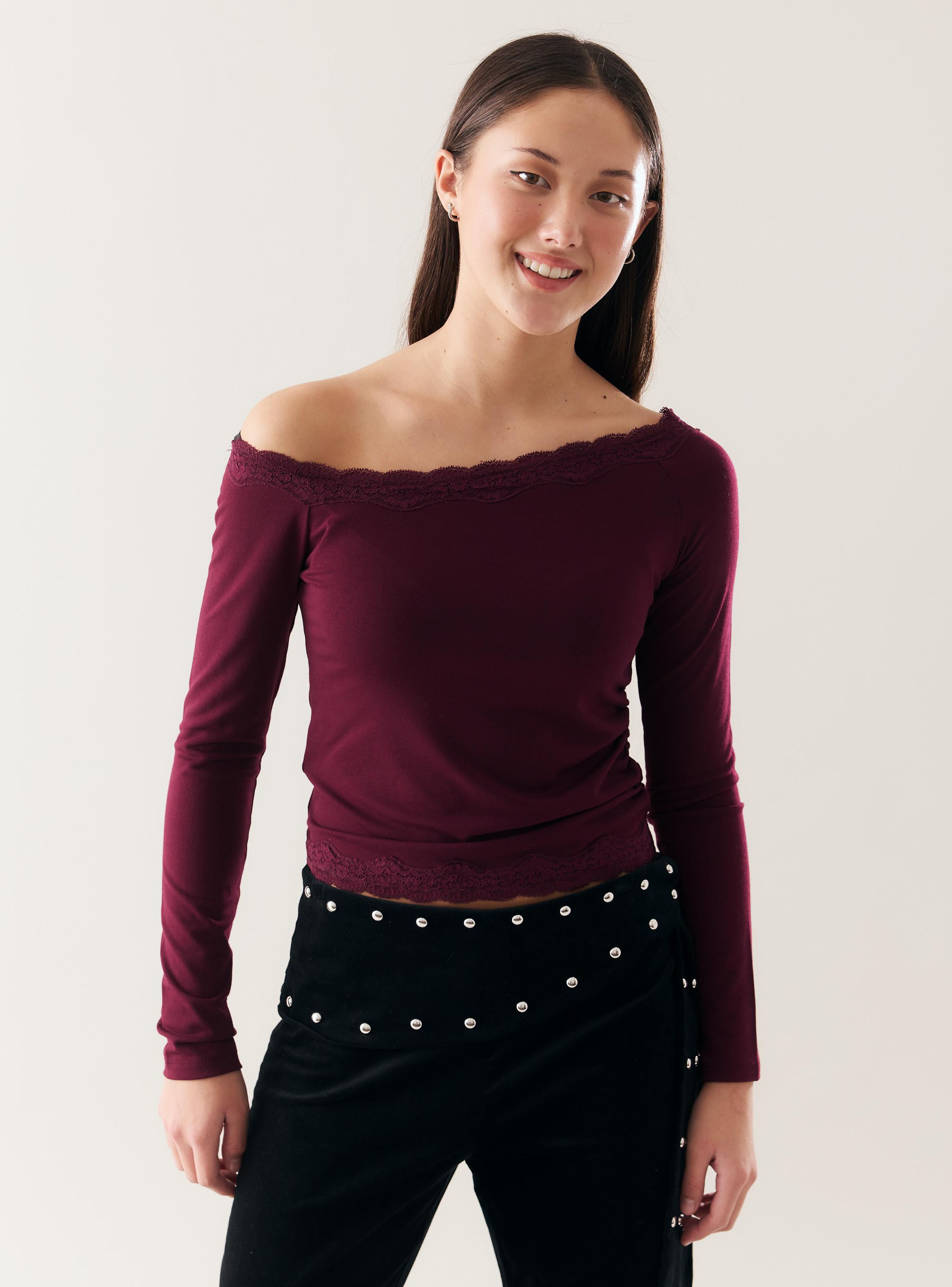 Polera Off Shoulder-0