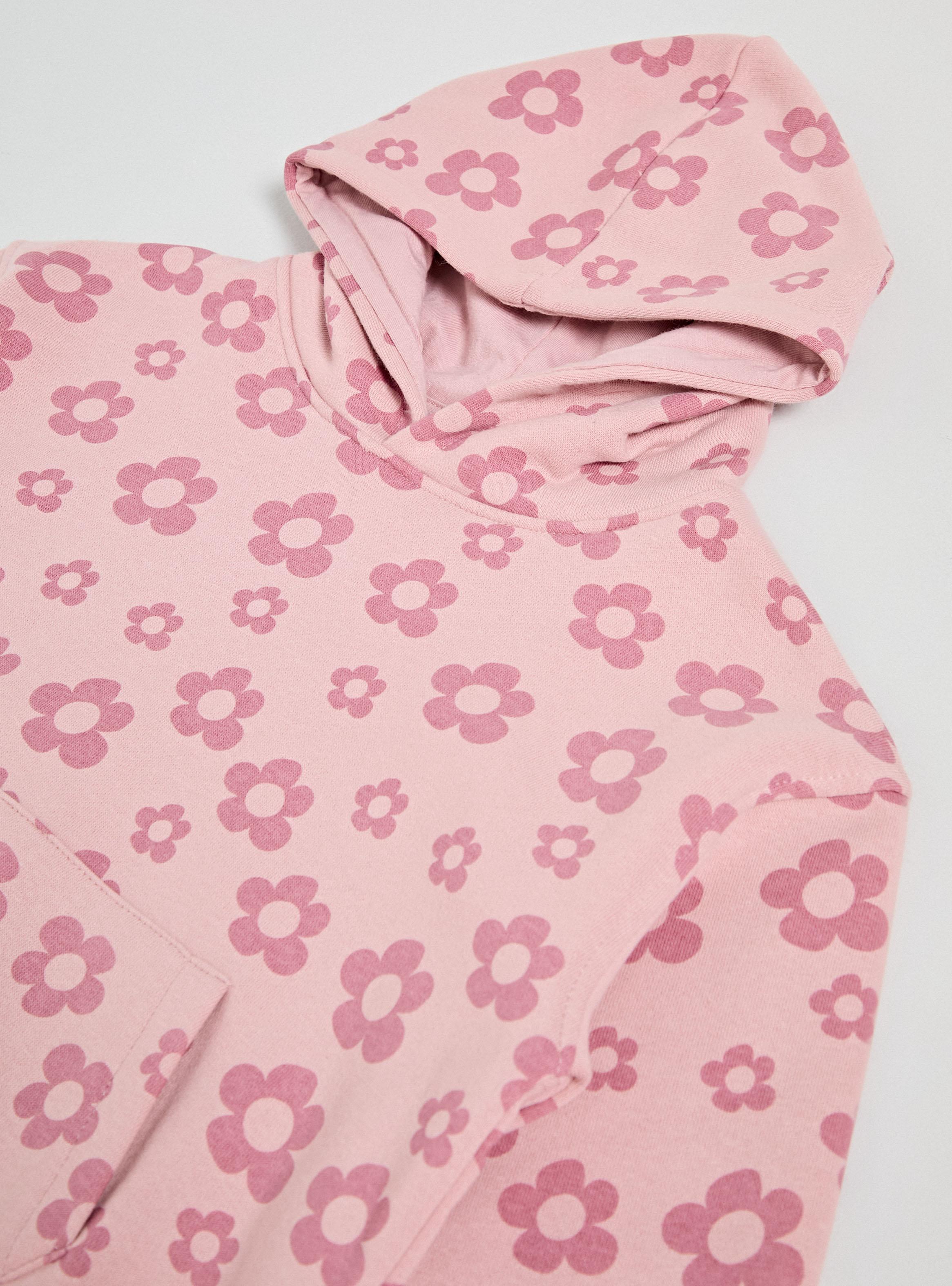 Polerón Hoddie sin Cierre Estampado Niña-3
