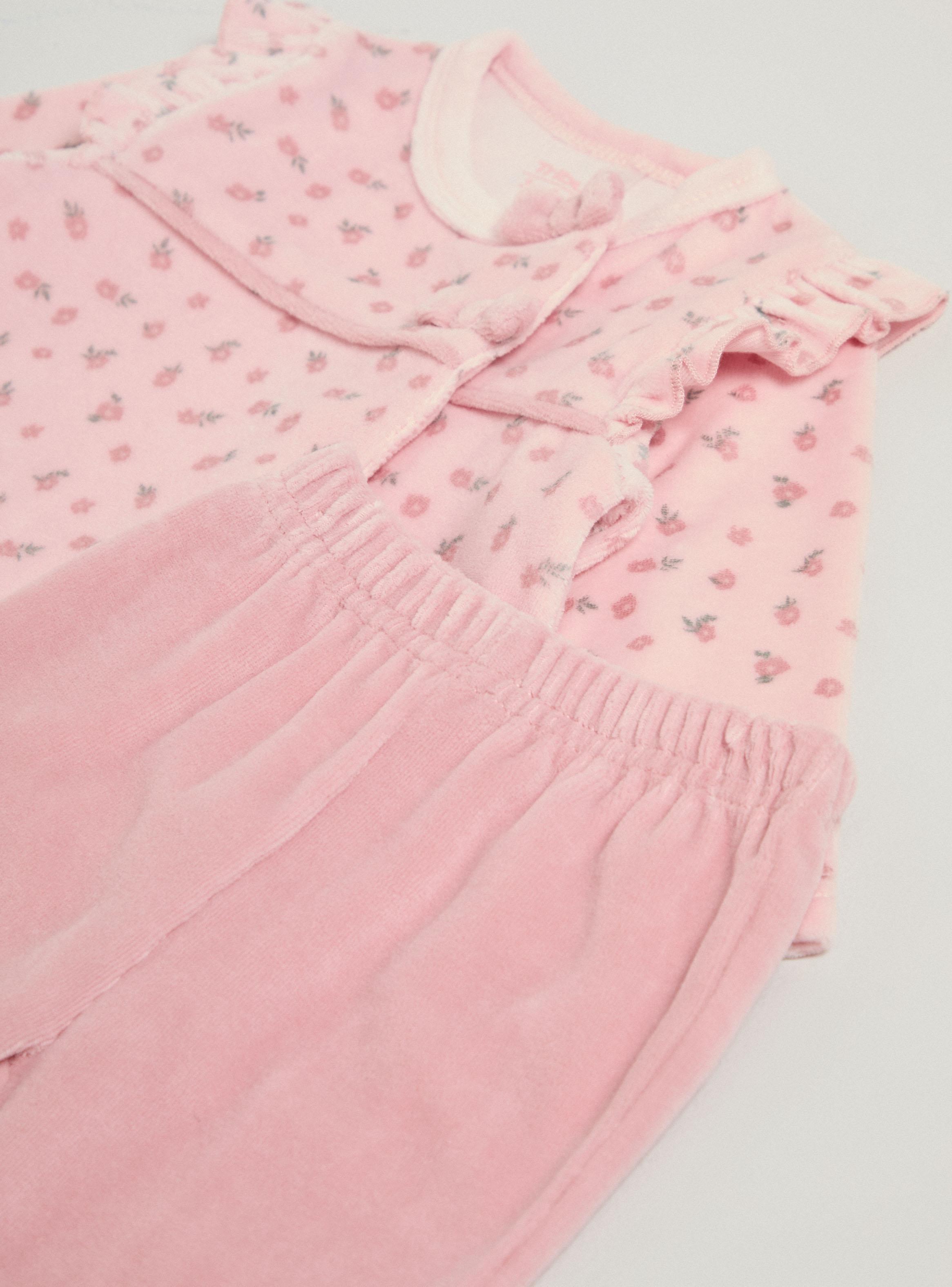 Conjunto con Estampado Mini y Vuelo Hombros-3