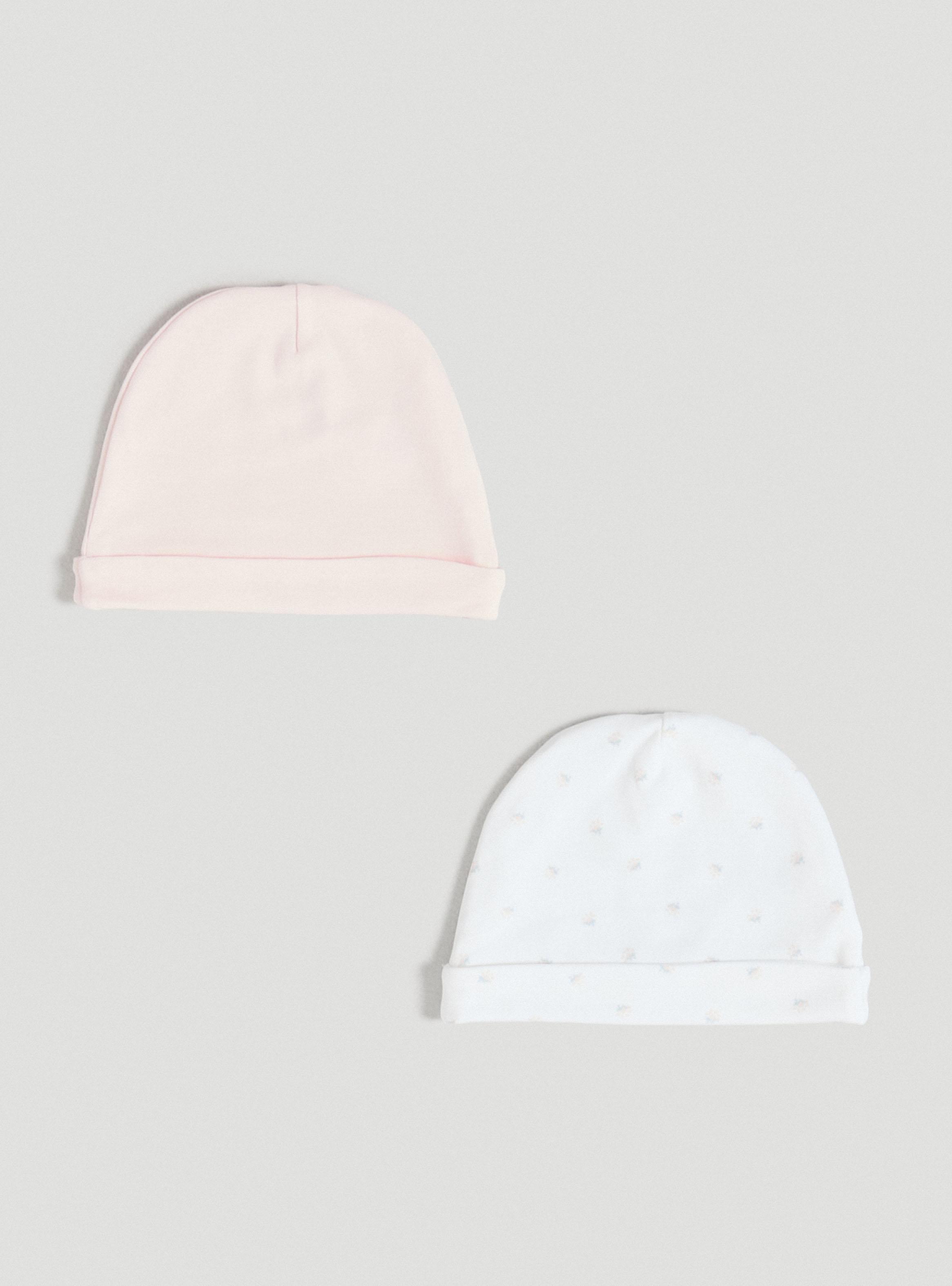 Gorro Bipack Colores Suaves para Niñas y Niños Clínica-0