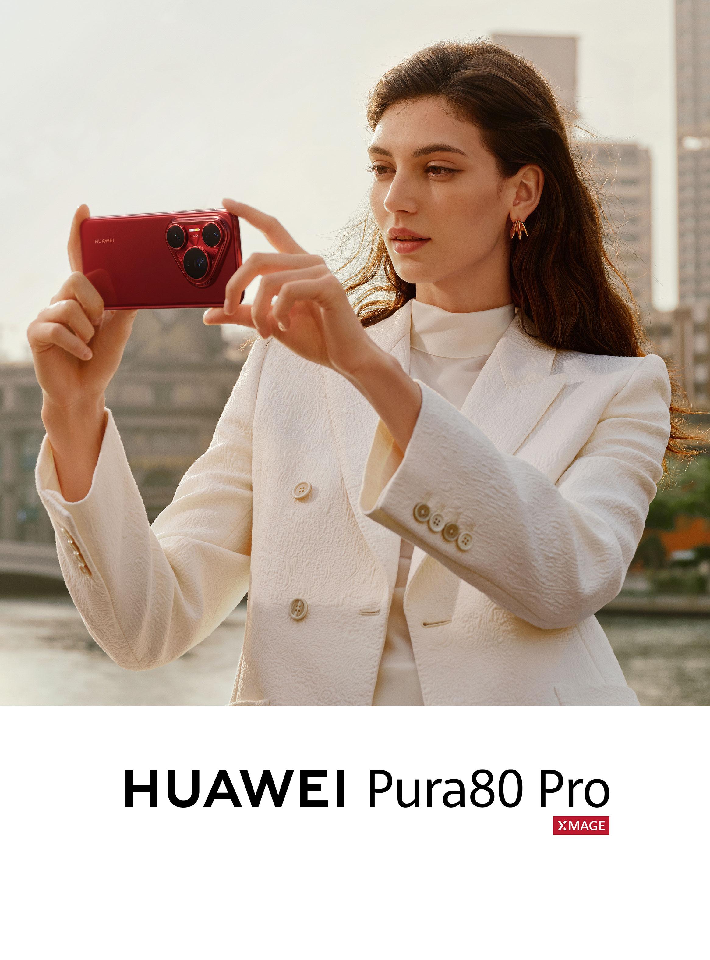 Smartphone Pura 80 Pro 12GB RAM 512GB 6.8'' Rojo Liberado-6