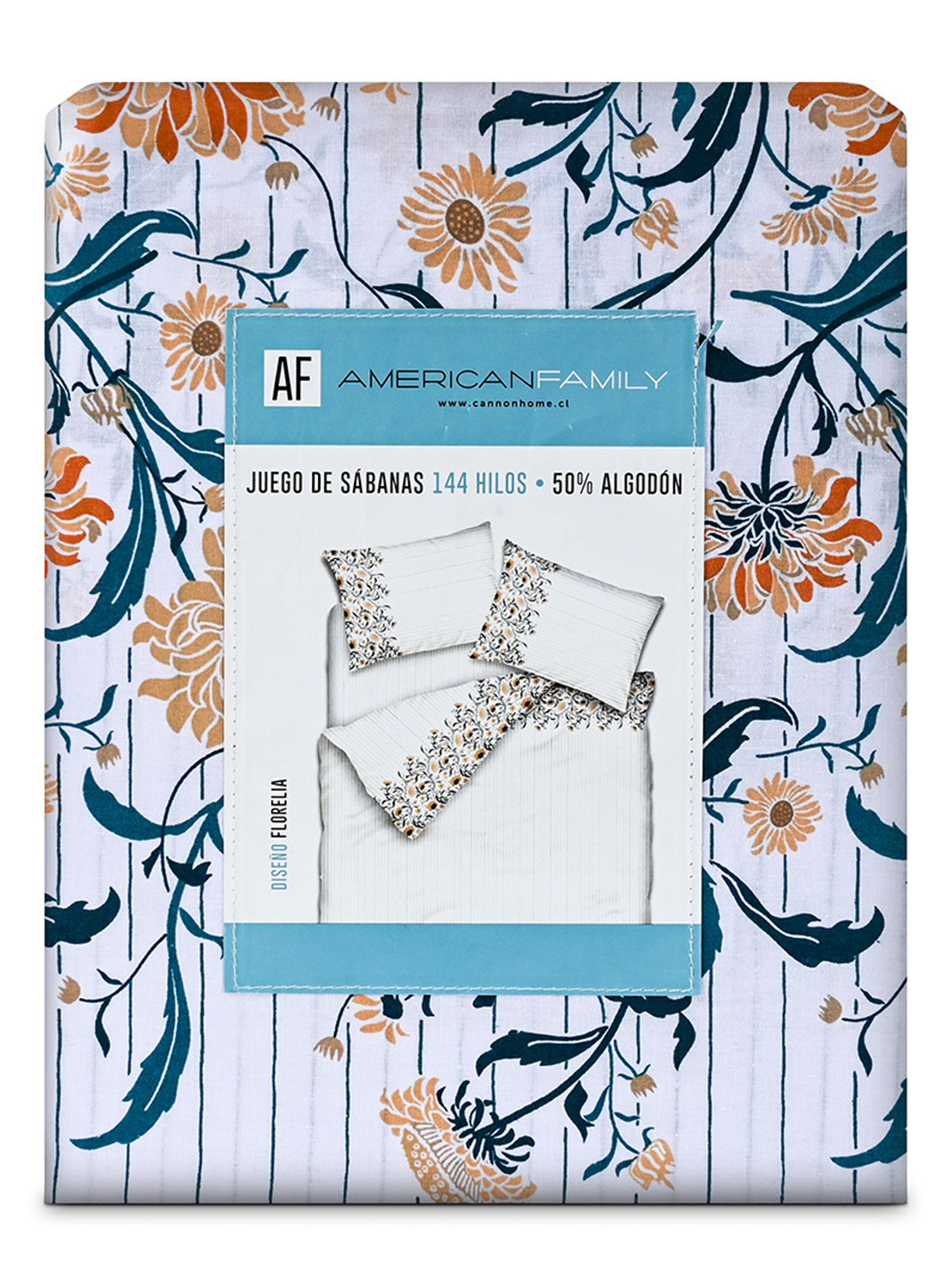 Sábanas 1.5 Plazas 144 Hilos Florelia-3