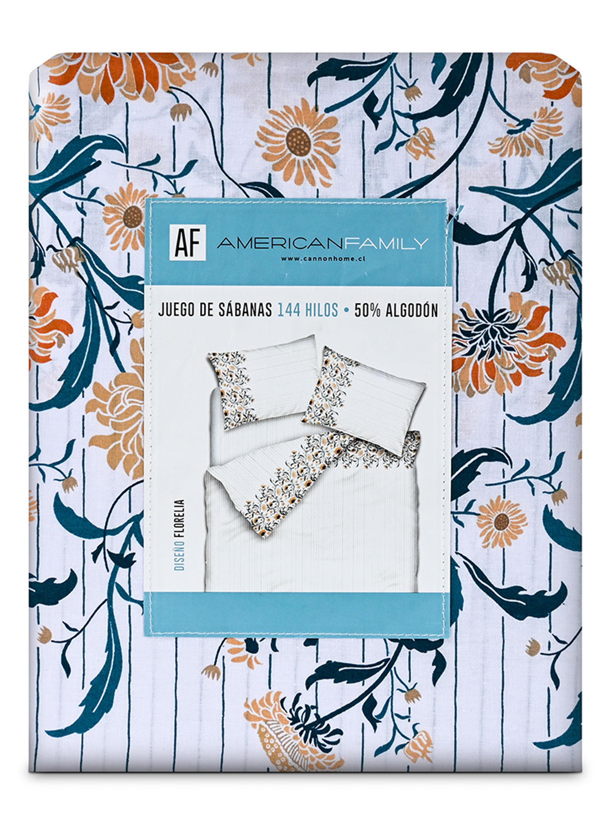 Sábanas 2 Plazas 144 Hilos Florelia-3