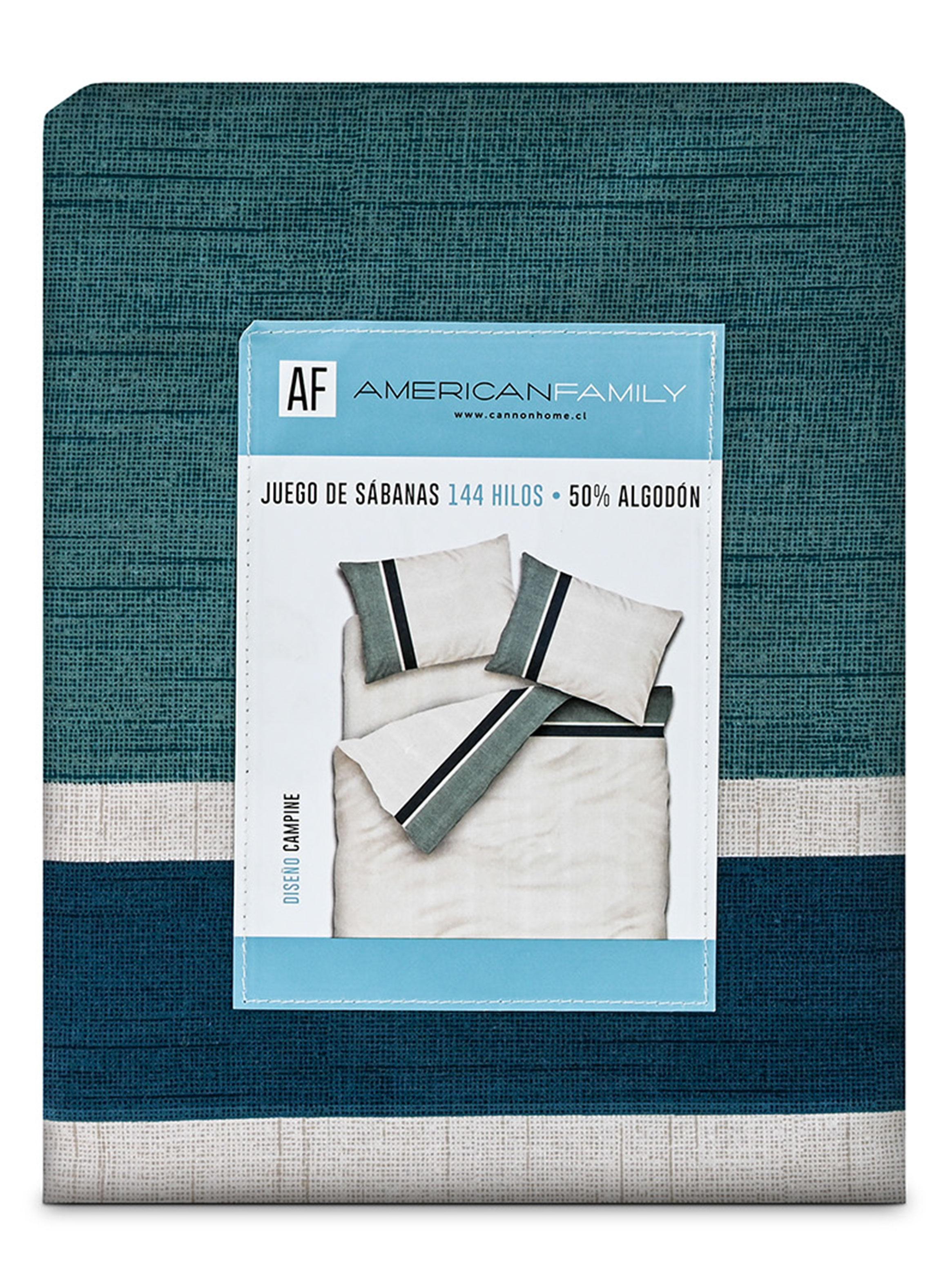 Sábanas 2 Plazas 144 Hilos Campine-3