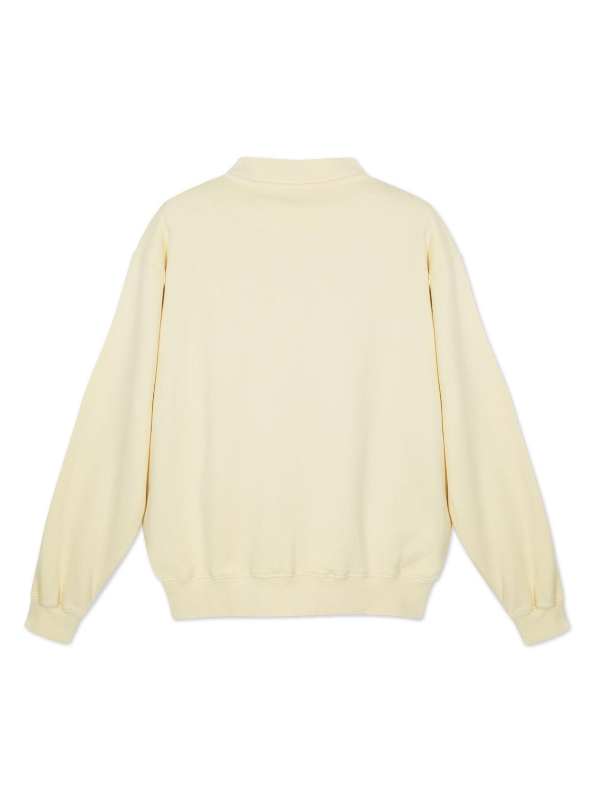 Polerón Yellow Crewneck Sport Club Inignia-2
