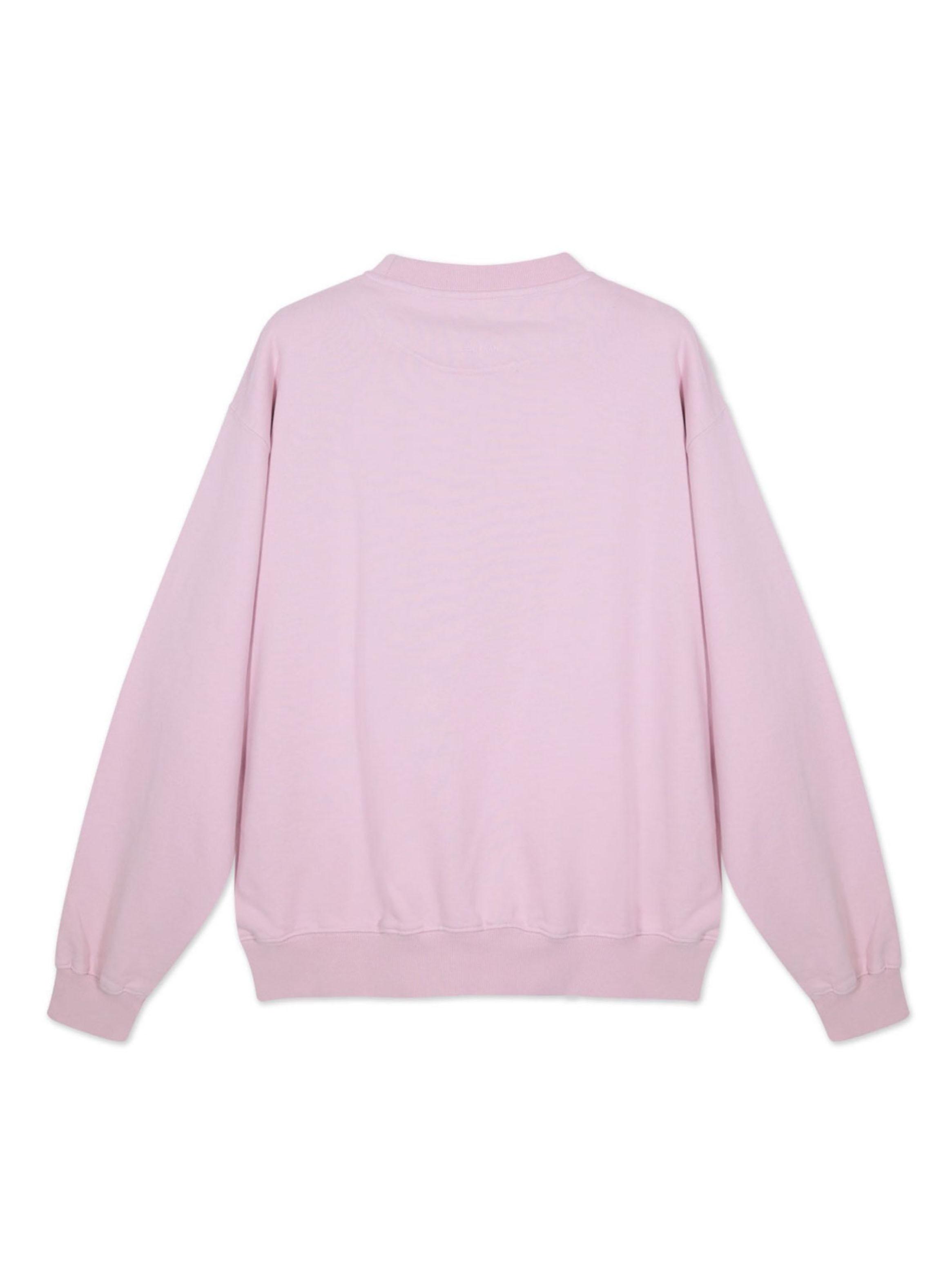 Polerón Light Pink Crewneck Sport Club Inignia-2