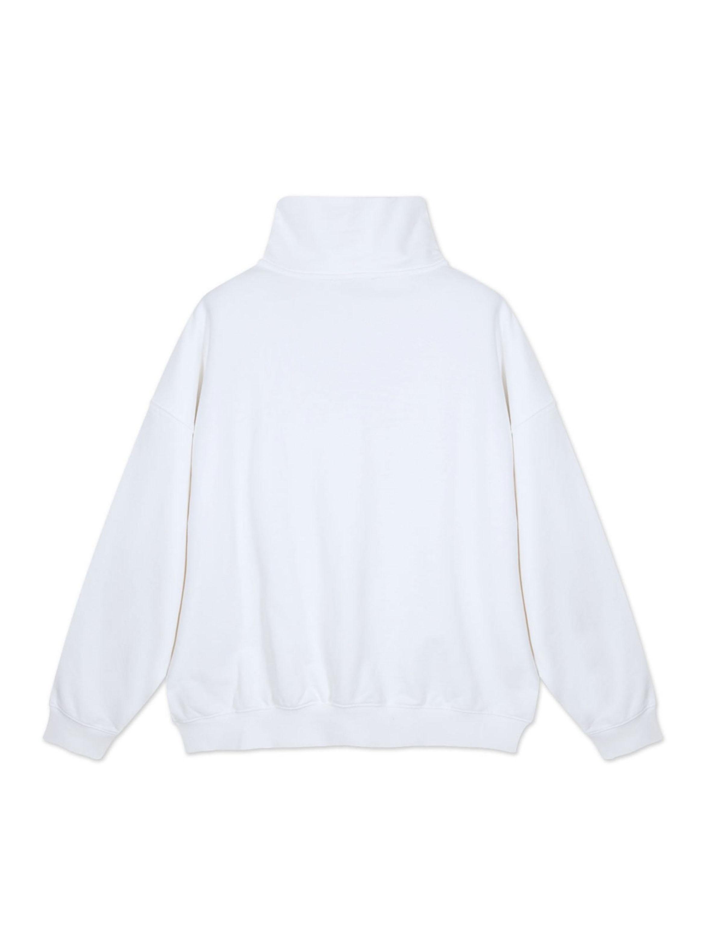 Polerón Off White Mock Neck Lb-2