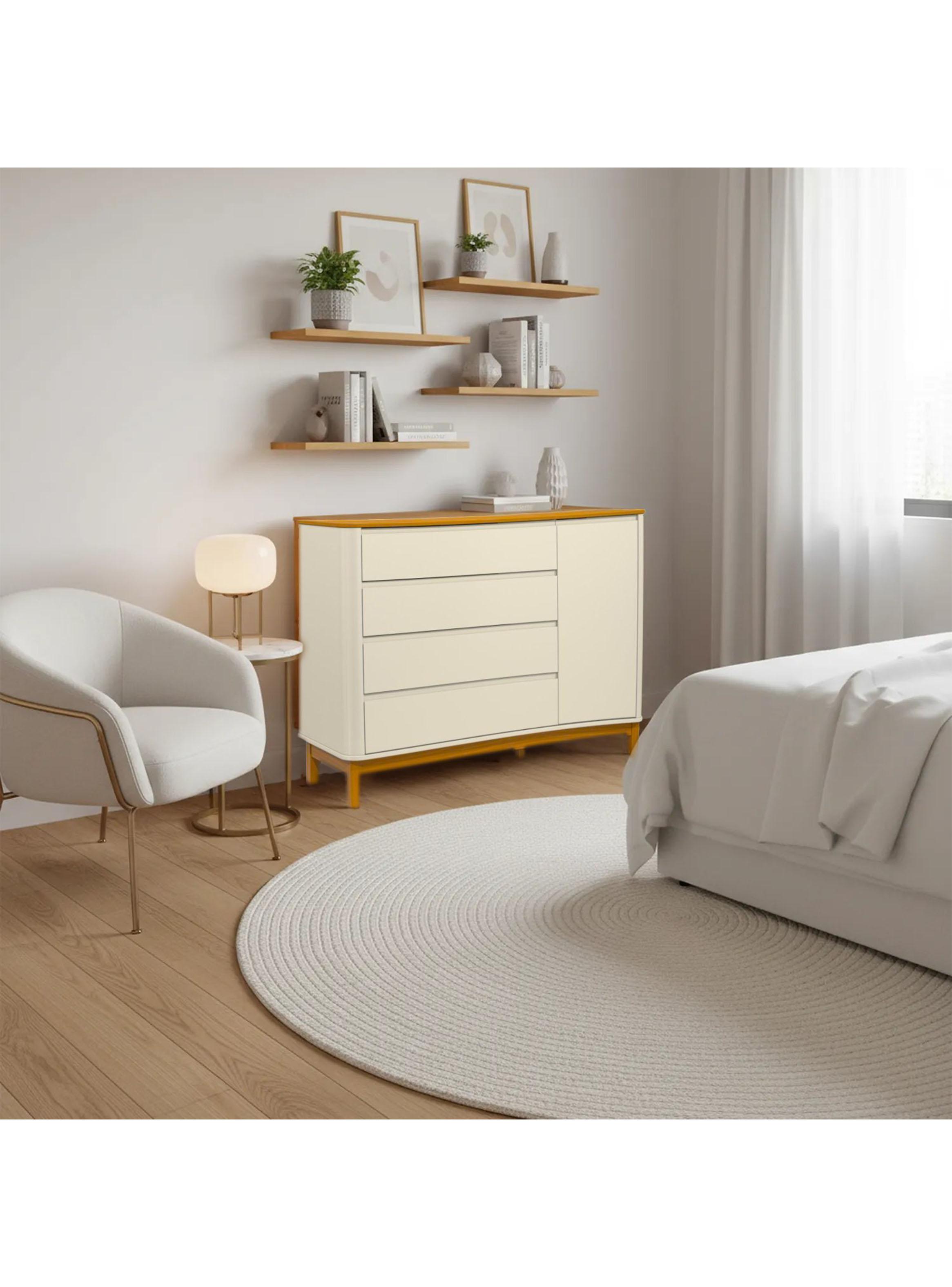 Cómoda Flow Puerta Beige Ecowood-4