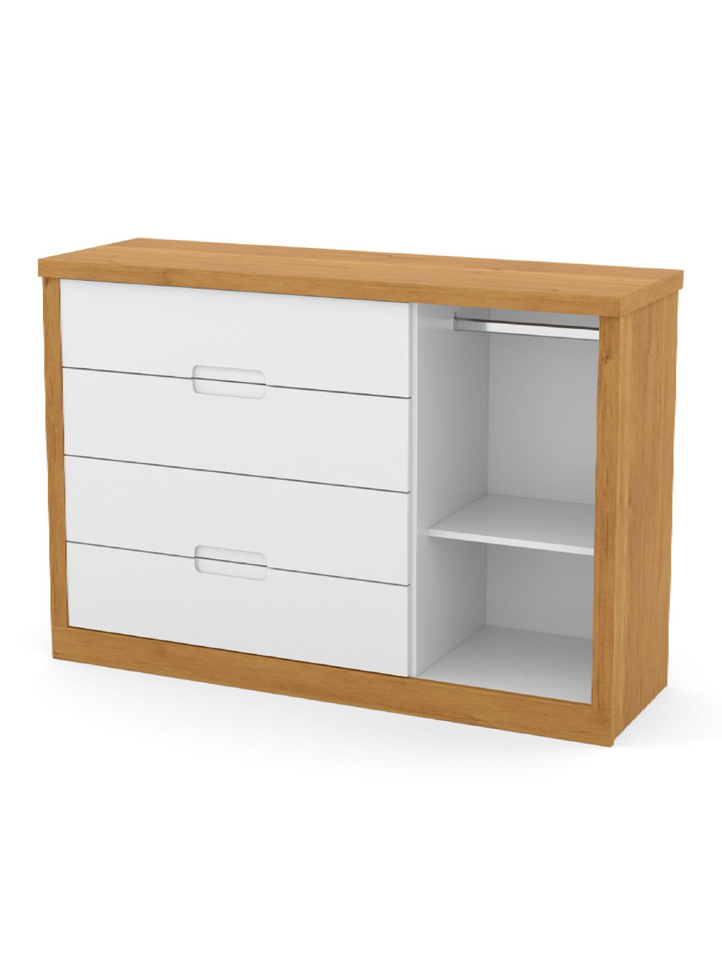 Cómoda Tutto Puerta Blanco Caramelo-2