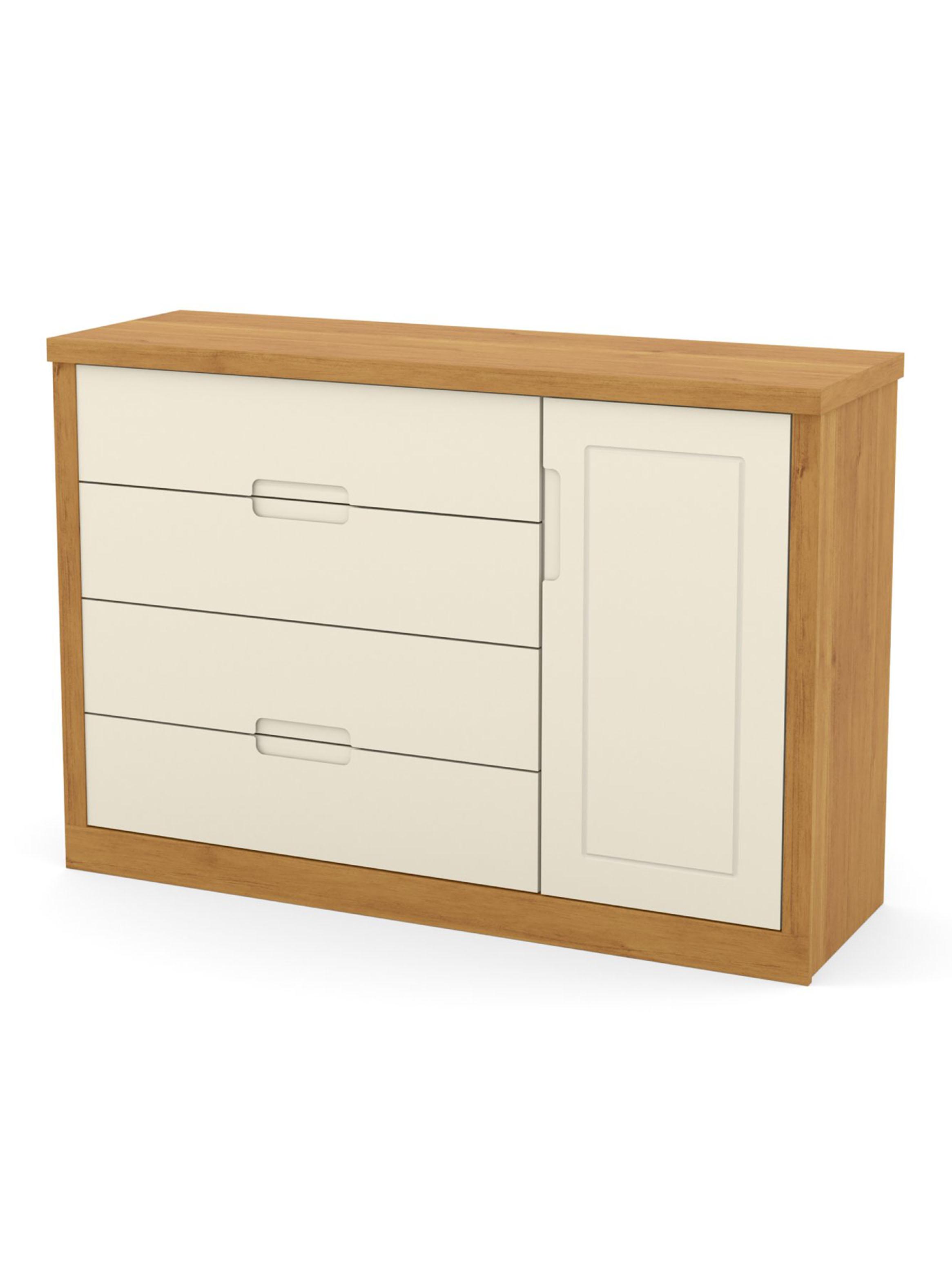 Cómoda Tutto Puerta Beige Caramelo-0