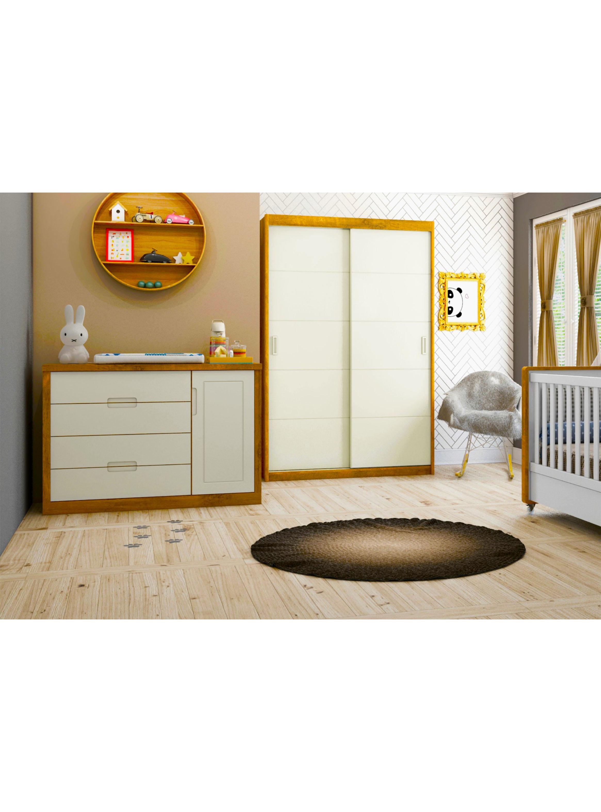 Cómoda Tutto Puerta Beige Caramelo-4