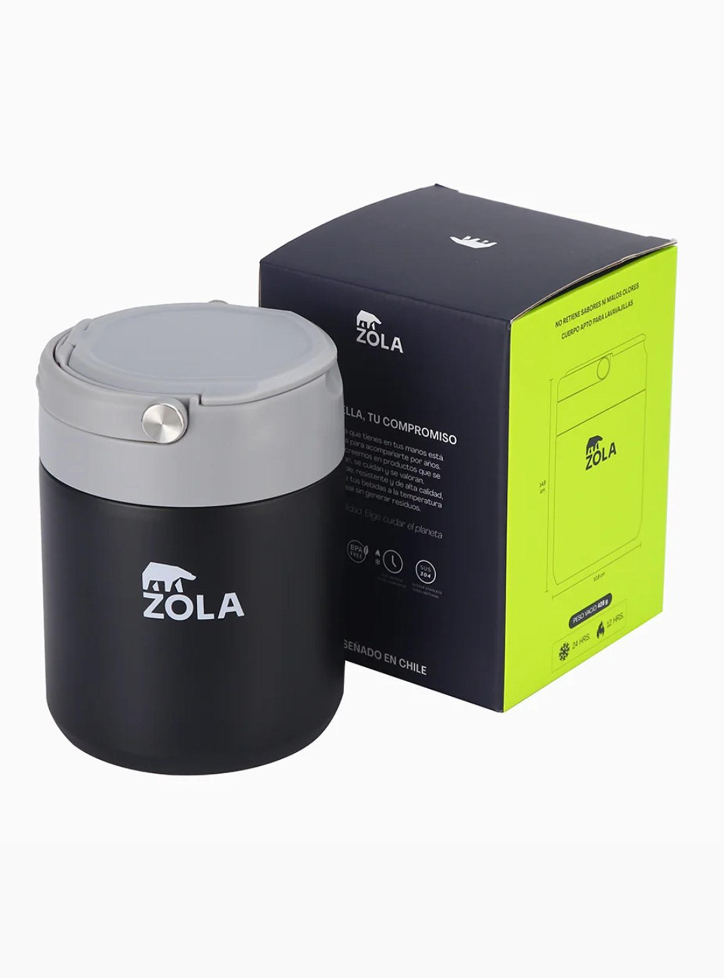 Termo de Comida 600 Ml Negro-4