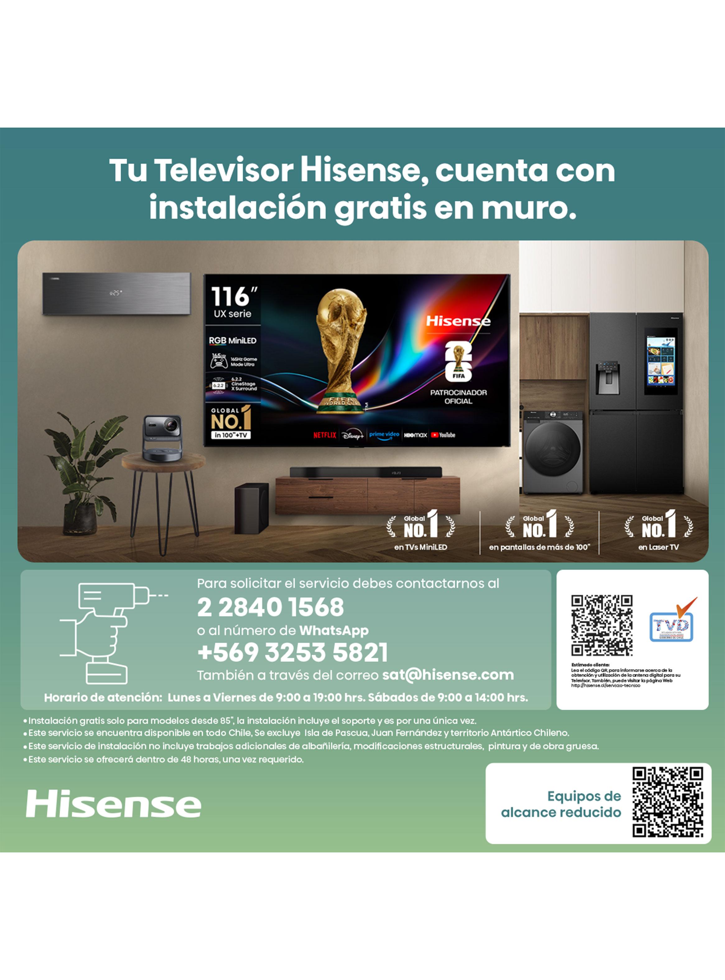 Mini LED Smart TV 116'' 4K UHD 116UX 165Hz Google TV-12