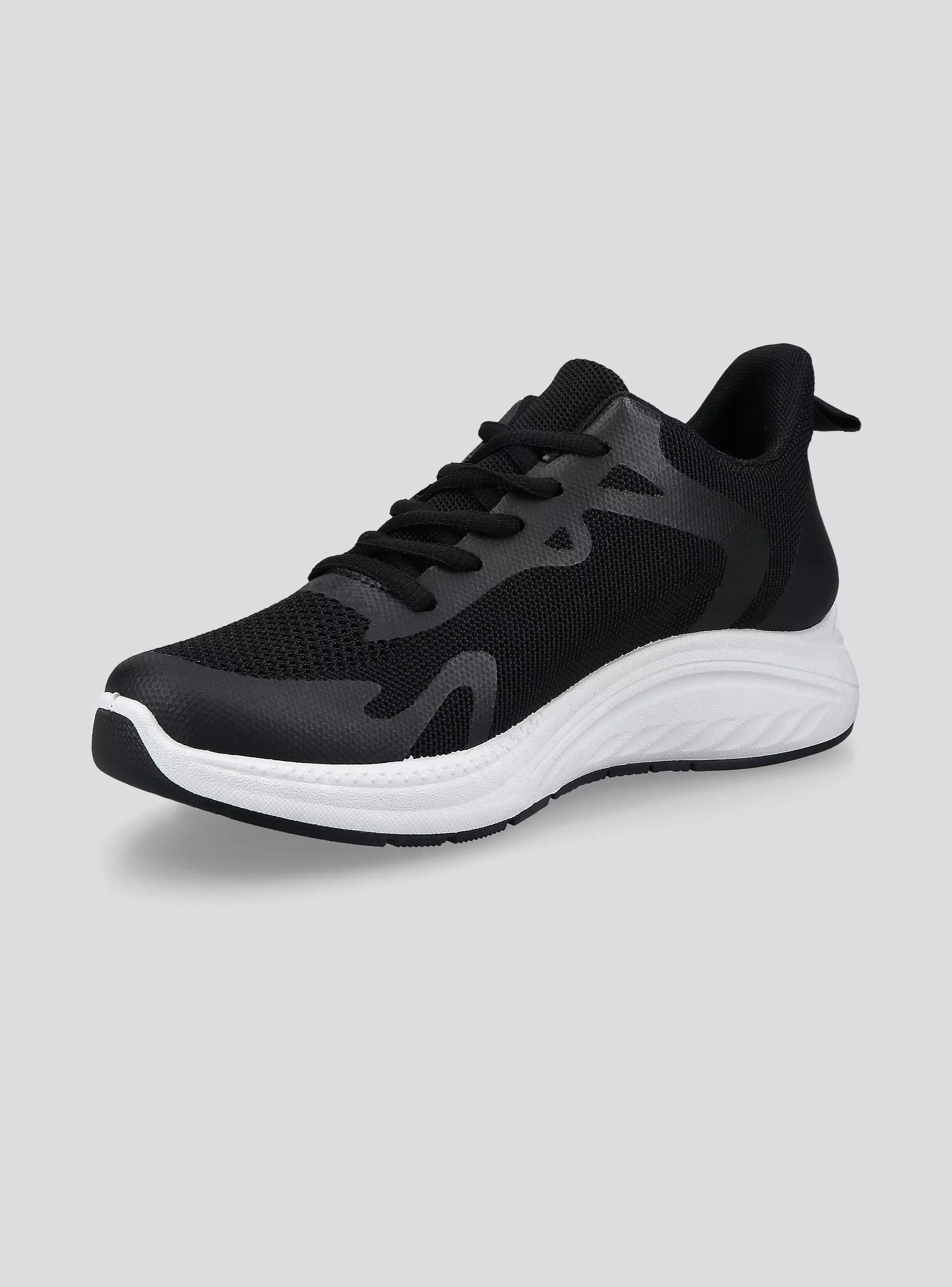 Zapatilla Training con Diseño de Textil y Fused Hombre-2