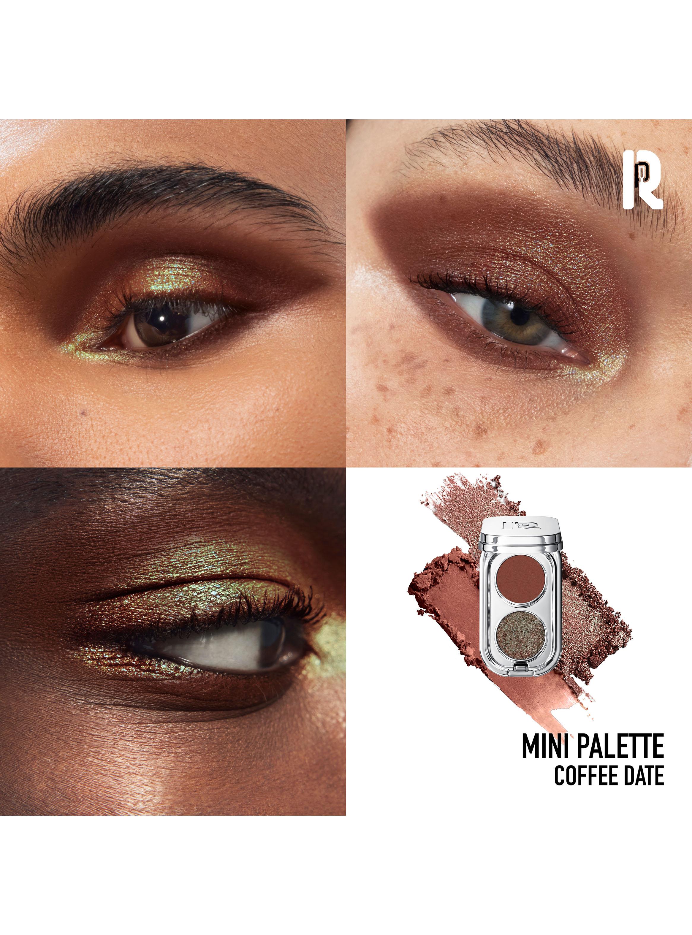 Mini Palette Eyeshadow Duo Palette Coffee Date-2
