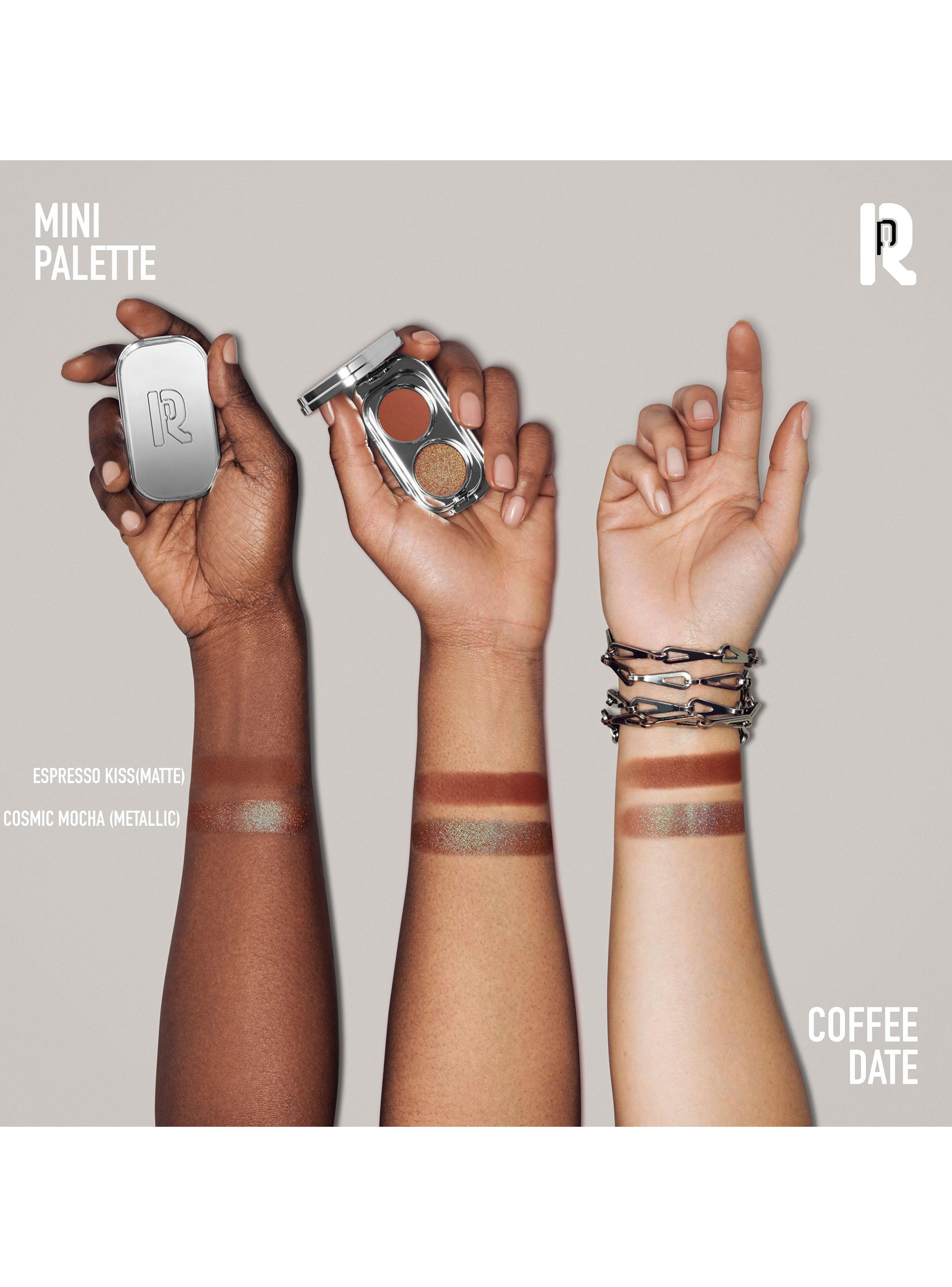 Mini Palette Eyeshadow Duo Palette Coffee Date-5