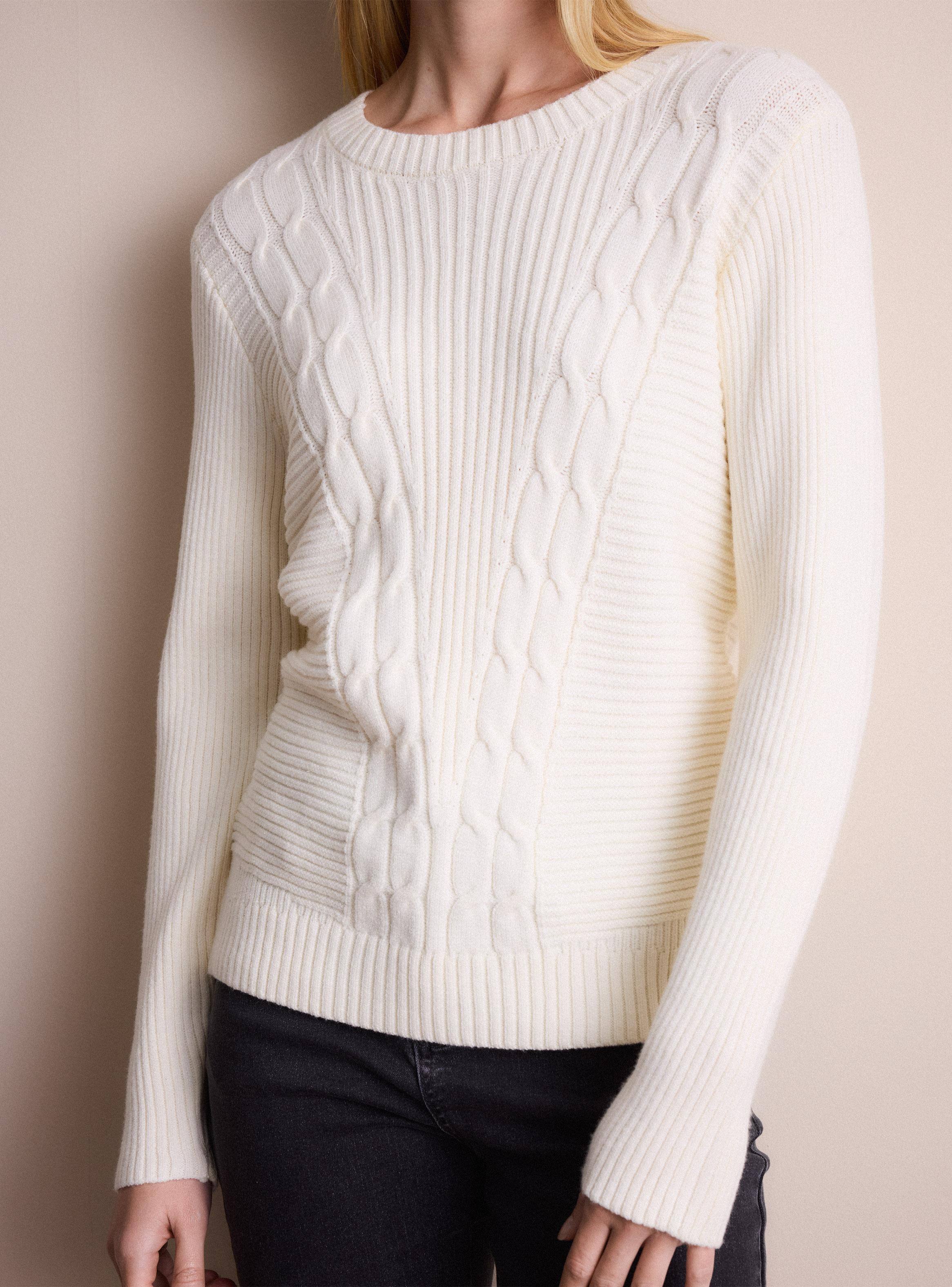 Sweater Trenzado Básico-2
