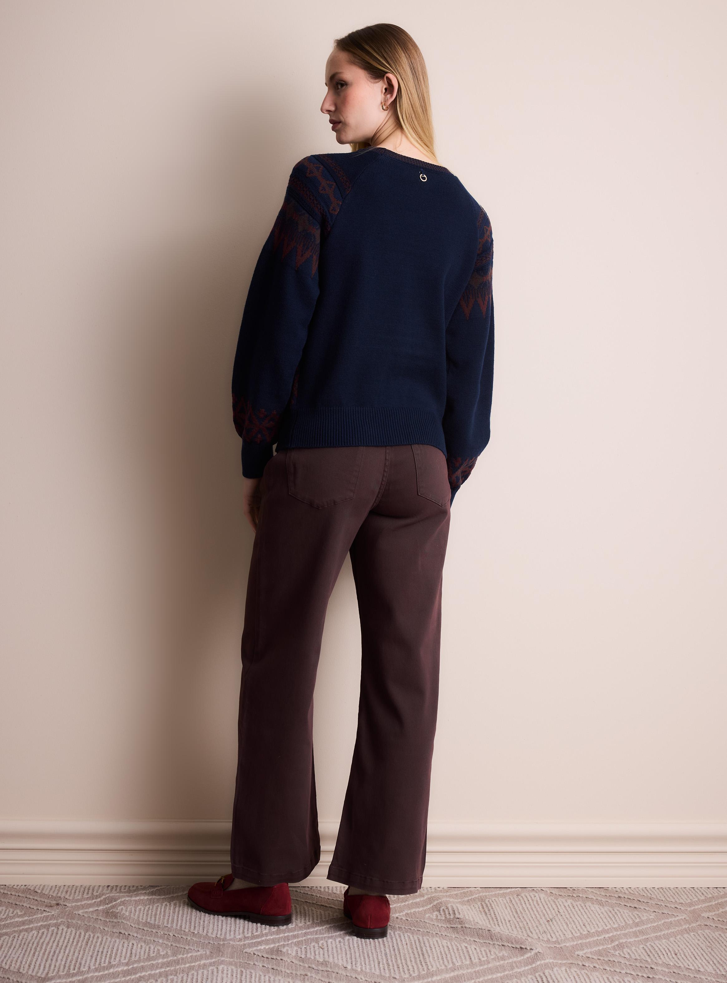 Jeans Color Wide Leg-5
