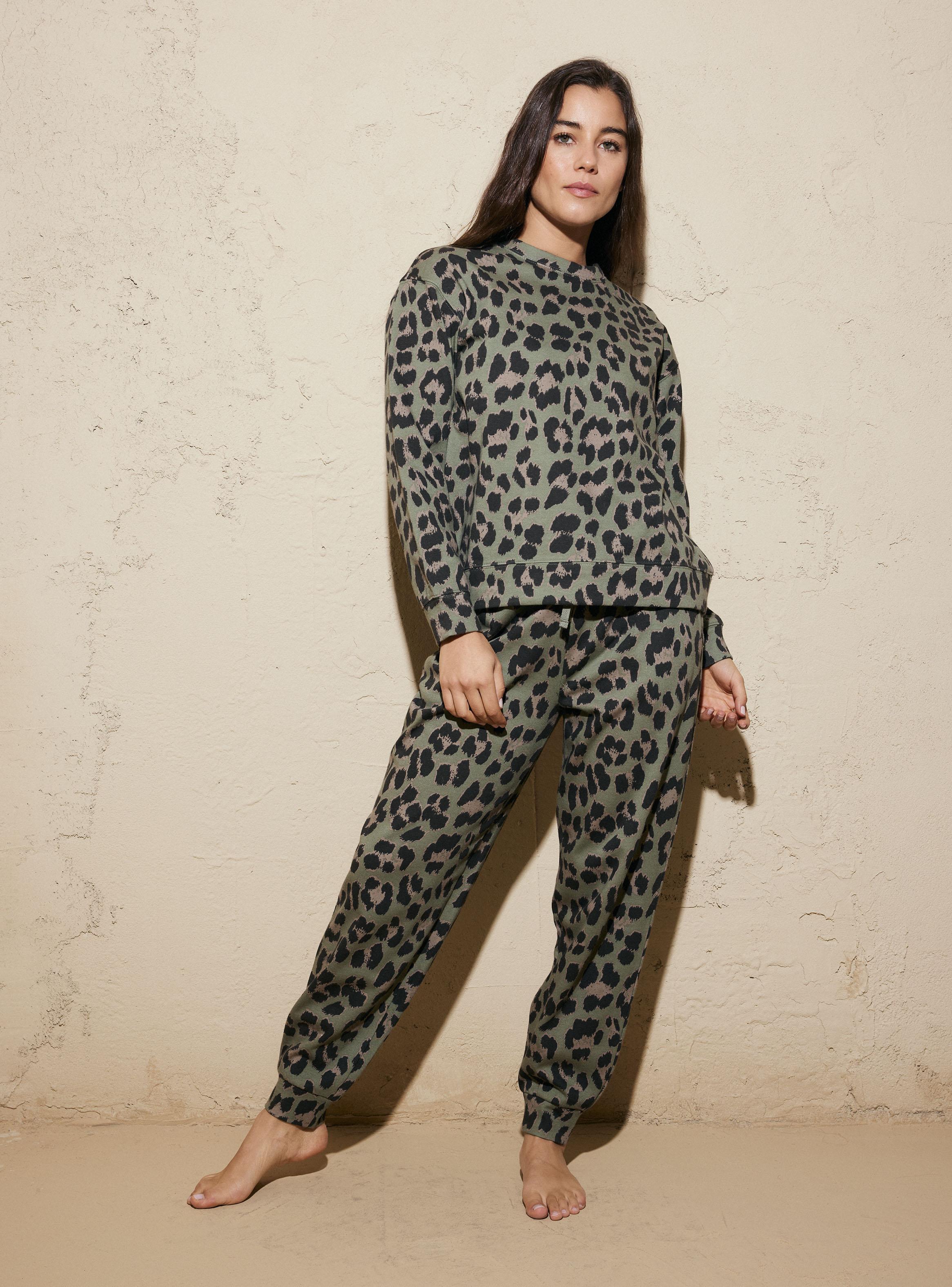 Pijama 2 Piezas Franela Jogger Full Estampado-4