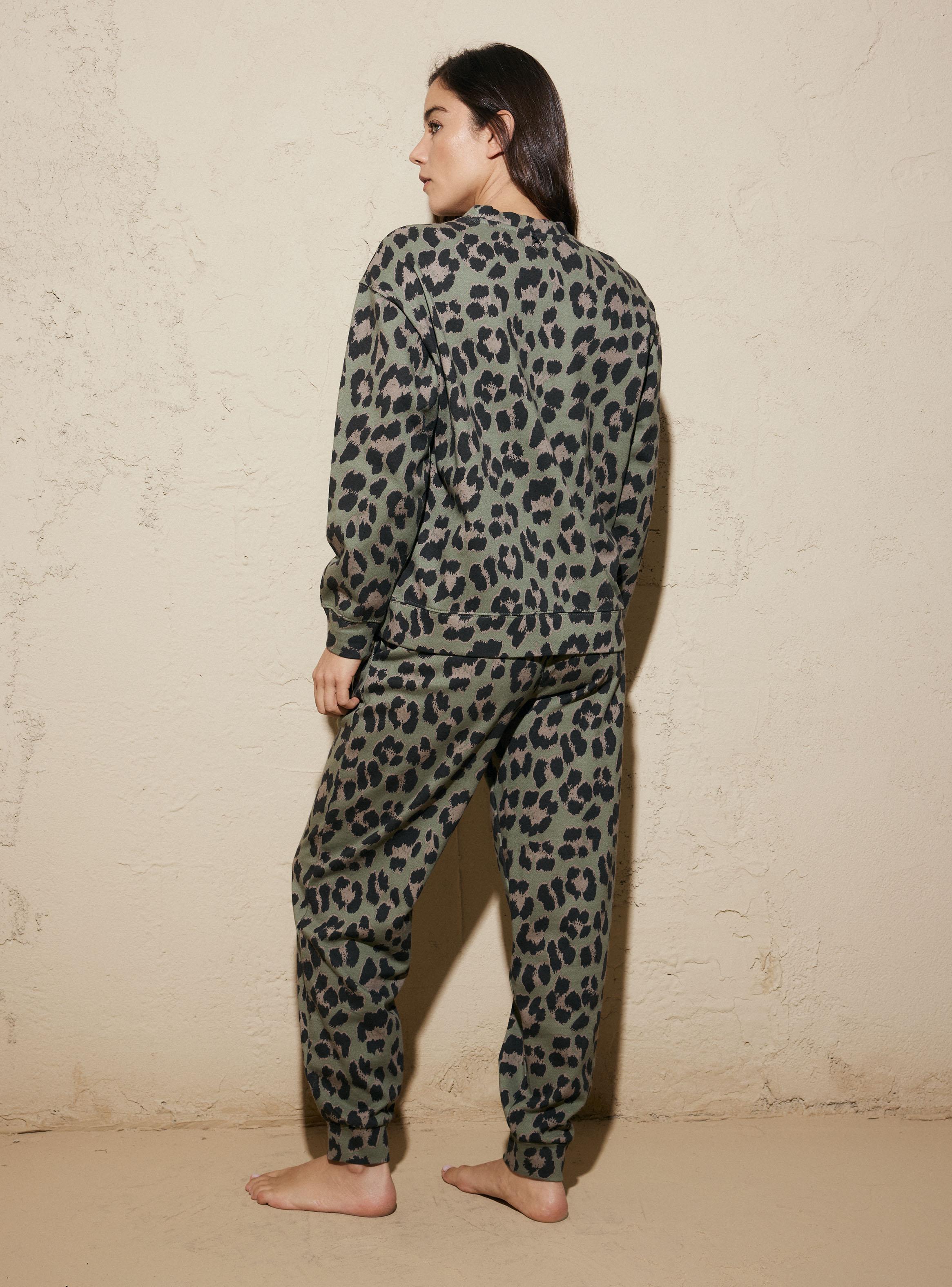 Pijama 2 Piezas Franela Jogger Full Estampado-5