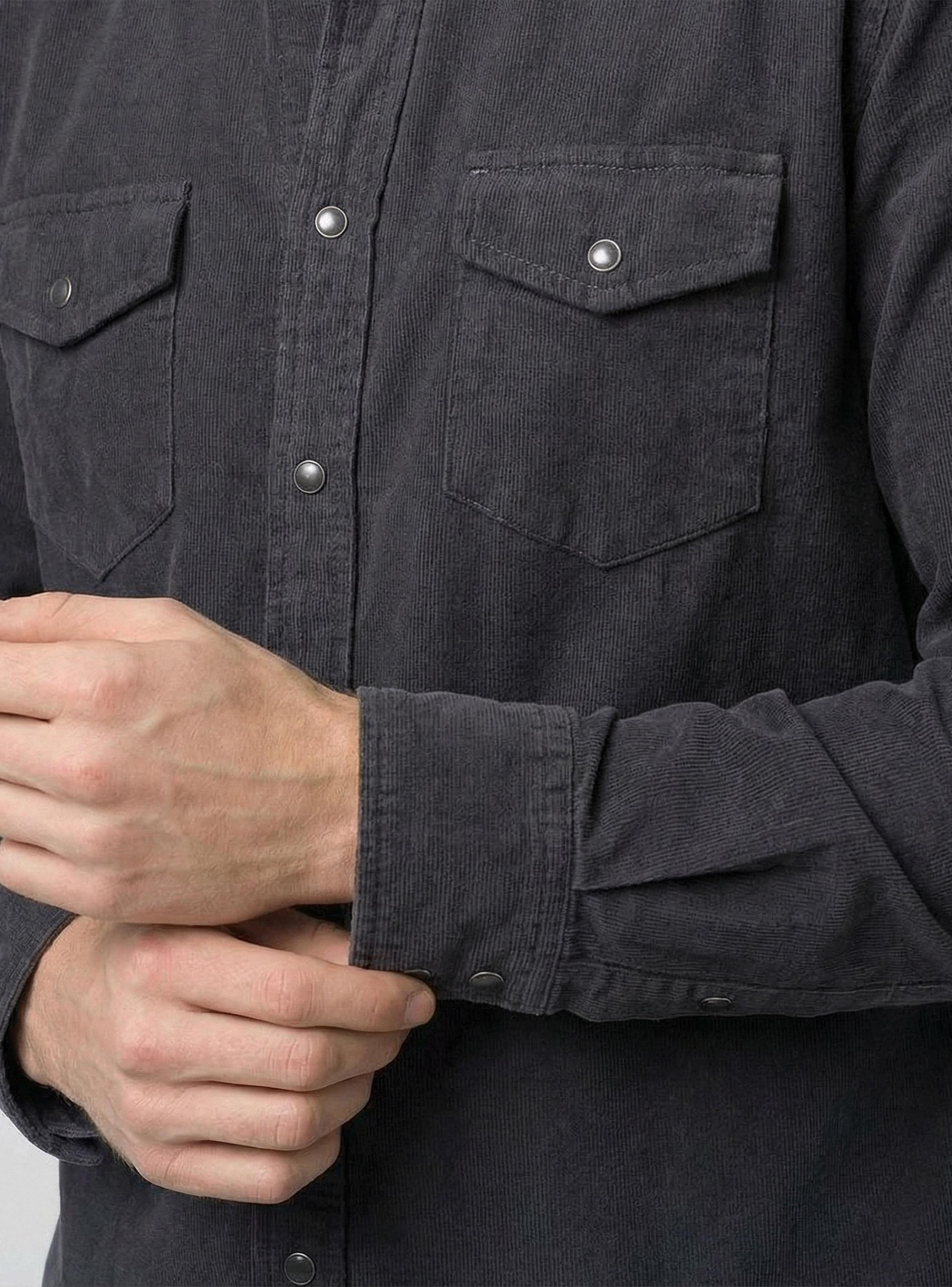 Camisa Manga Larga Sport Dakota Corduroy Vintage-2