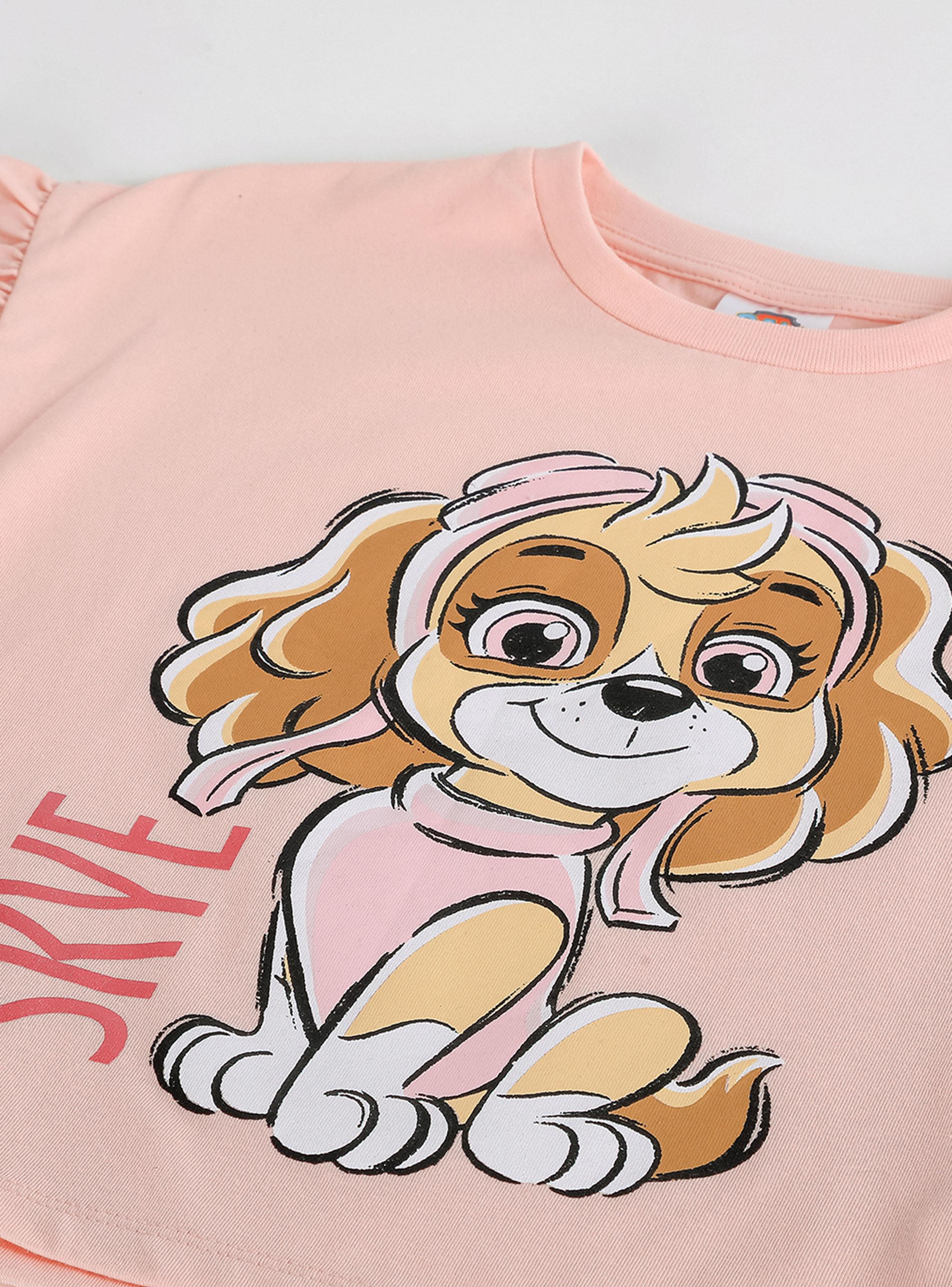 Polera Manga Corta Toddlera Skye Vuelos-2