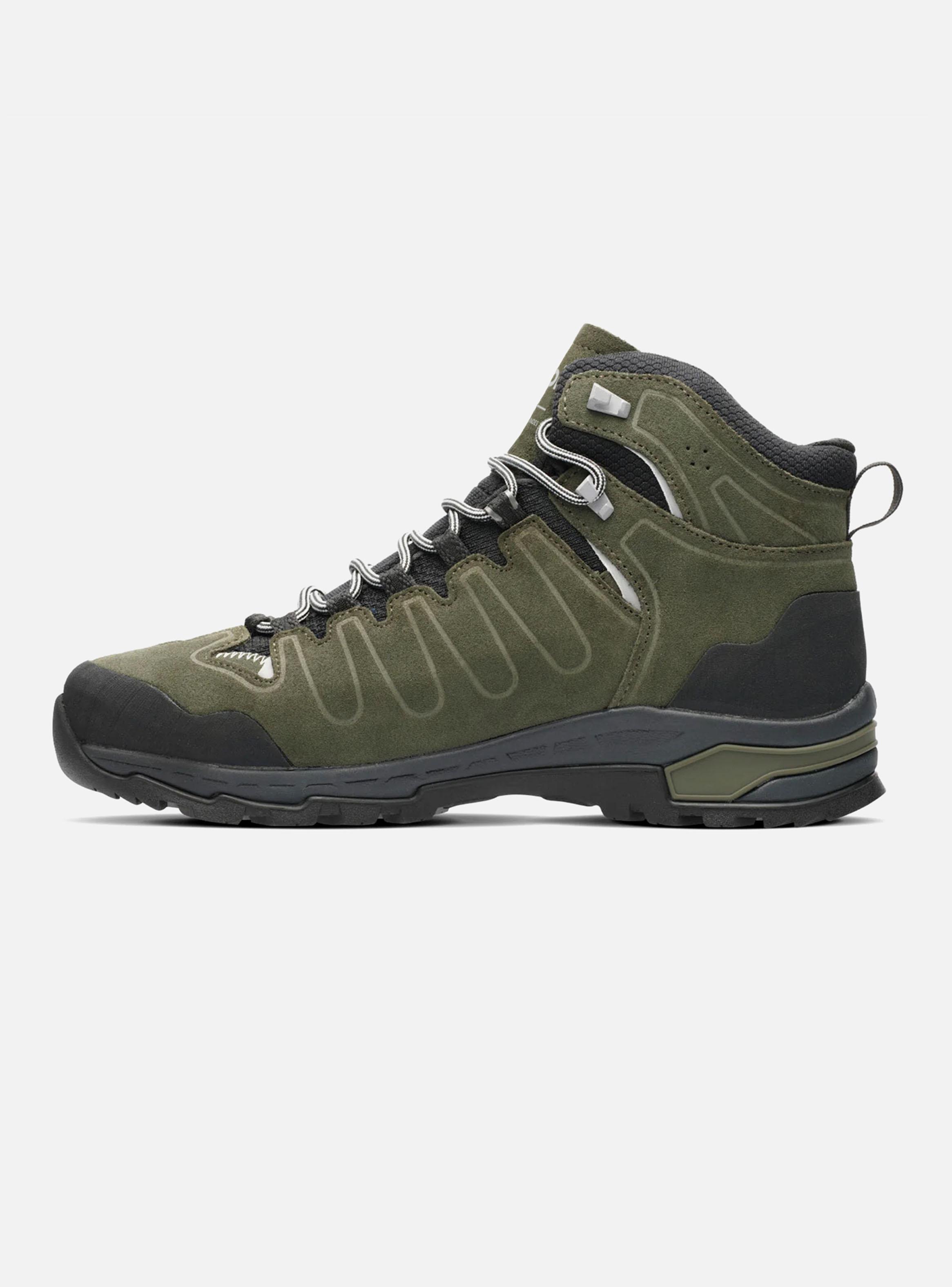 Zapatilla Outdoor Hombre All Terra Mid con Caña Cuero-2