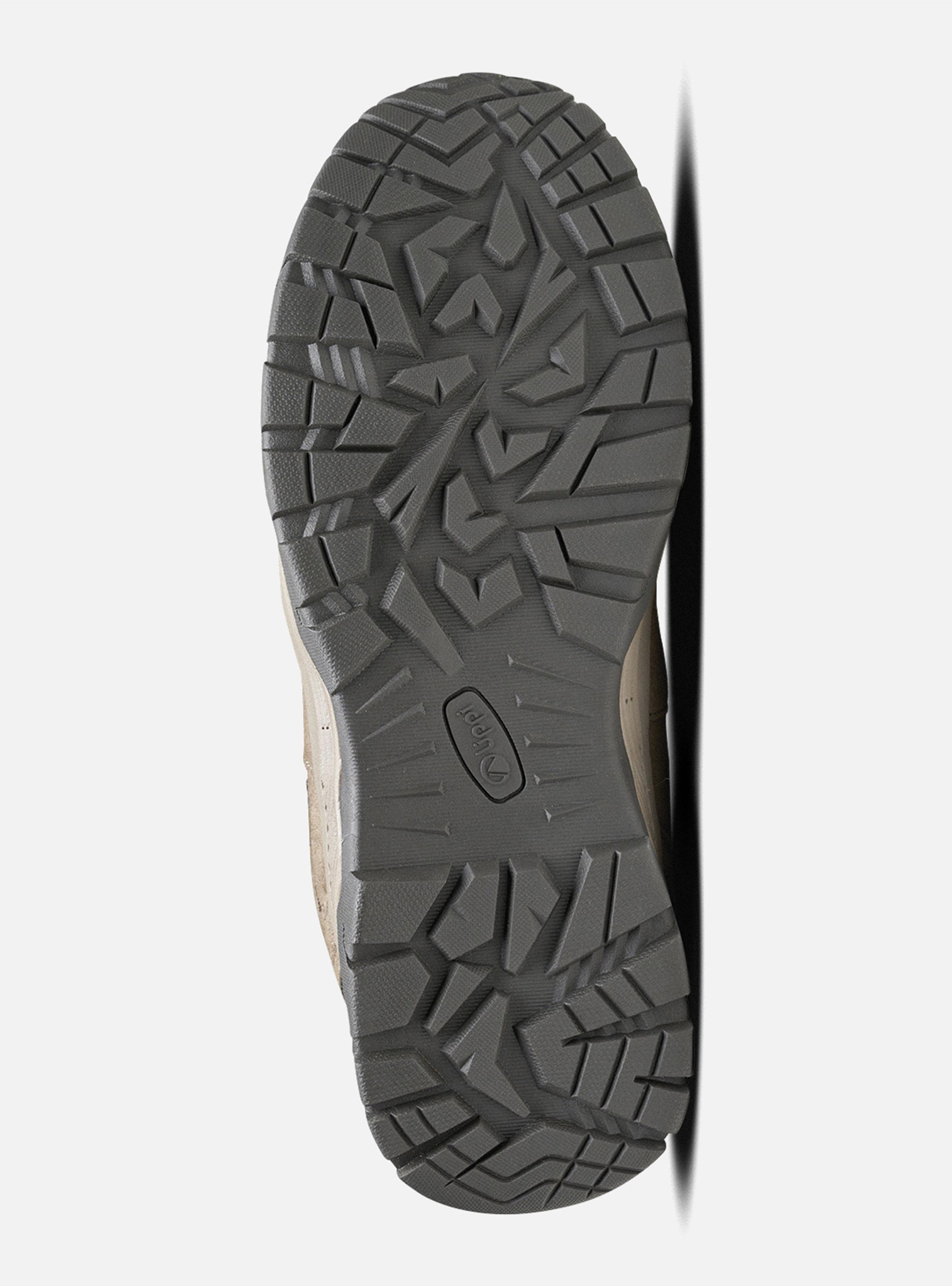 Zapatilla Outdoor con Caña Tellus Mid Taupe Hombre-4