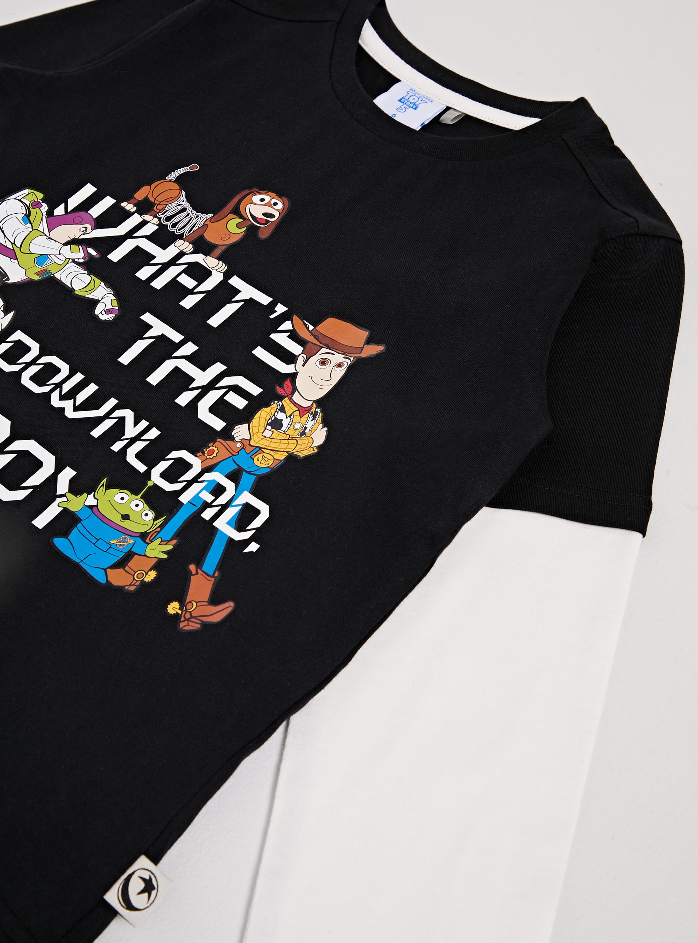 Polera Doble Manga Estampado Toy Story 5-3