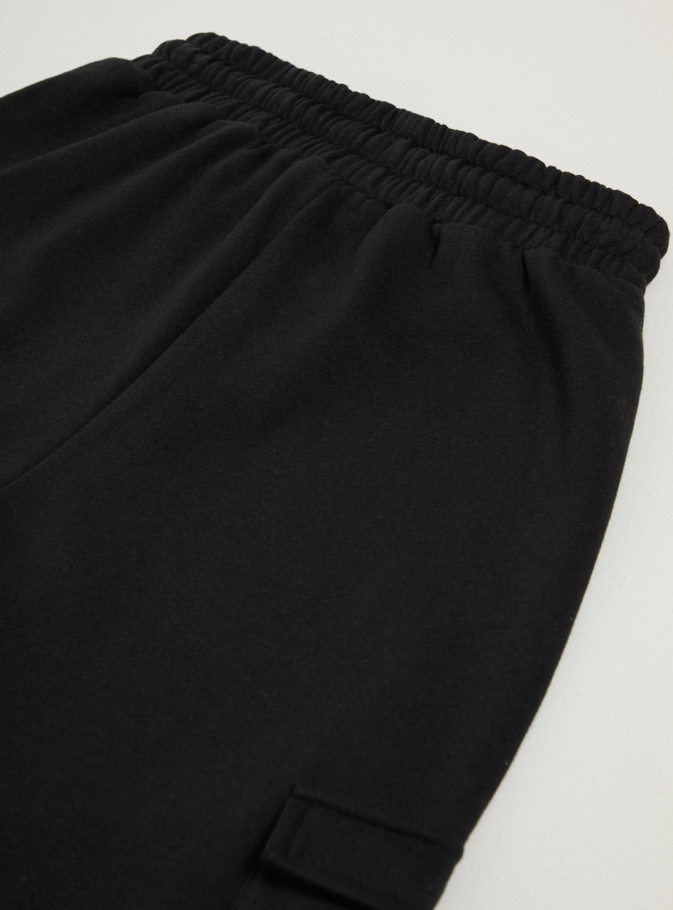 Pantalón de Buzo Cargo Wide Leg Niña-2