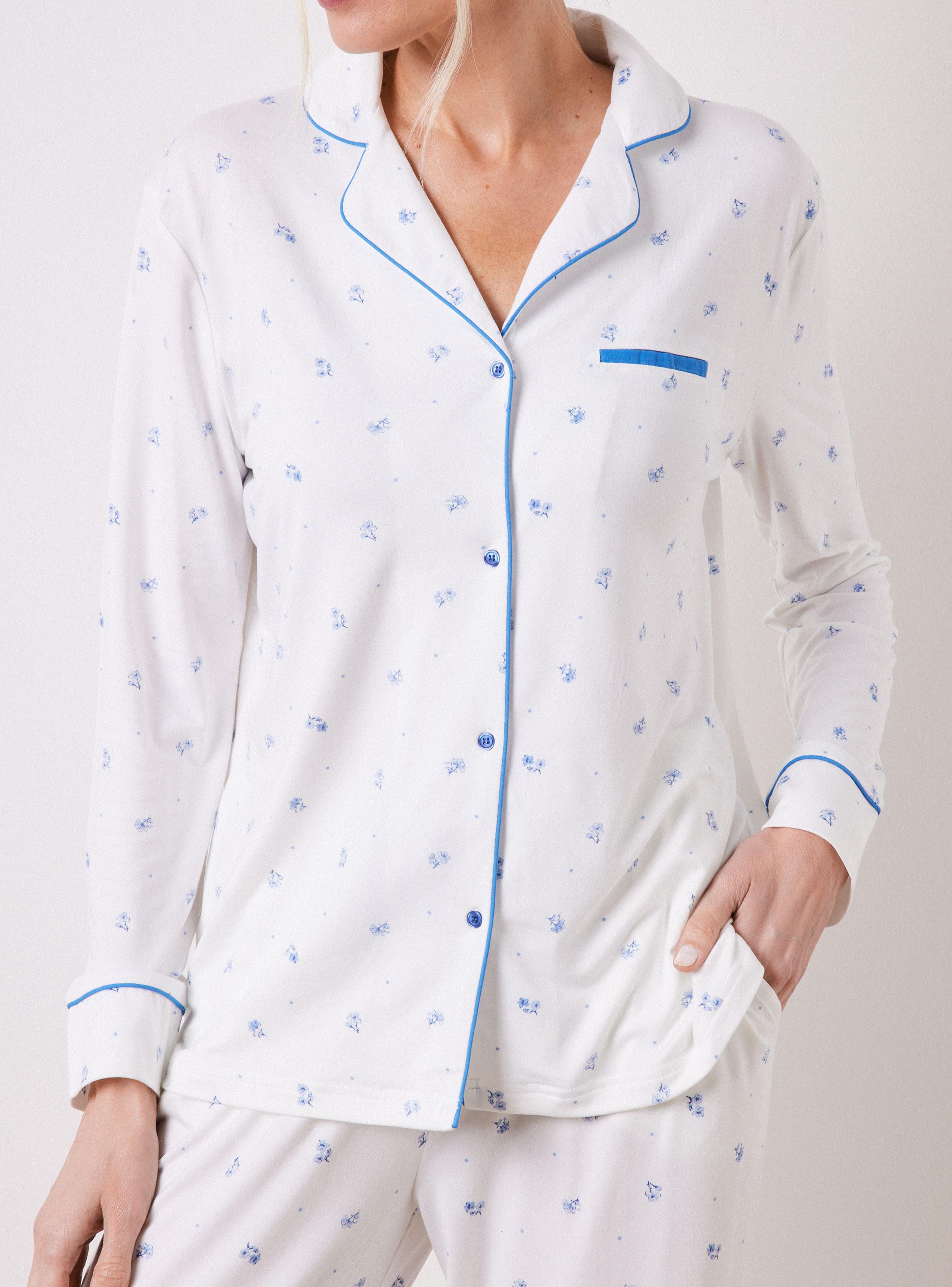 Pijama Camisero Estampado-2