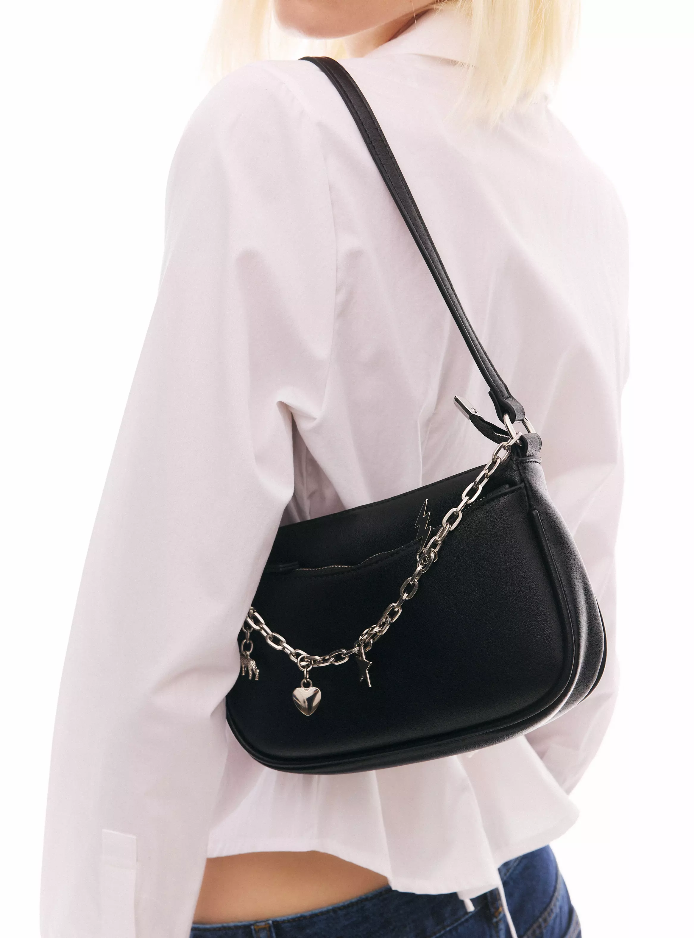 Cartera de Hombro Charms con Diseño-6