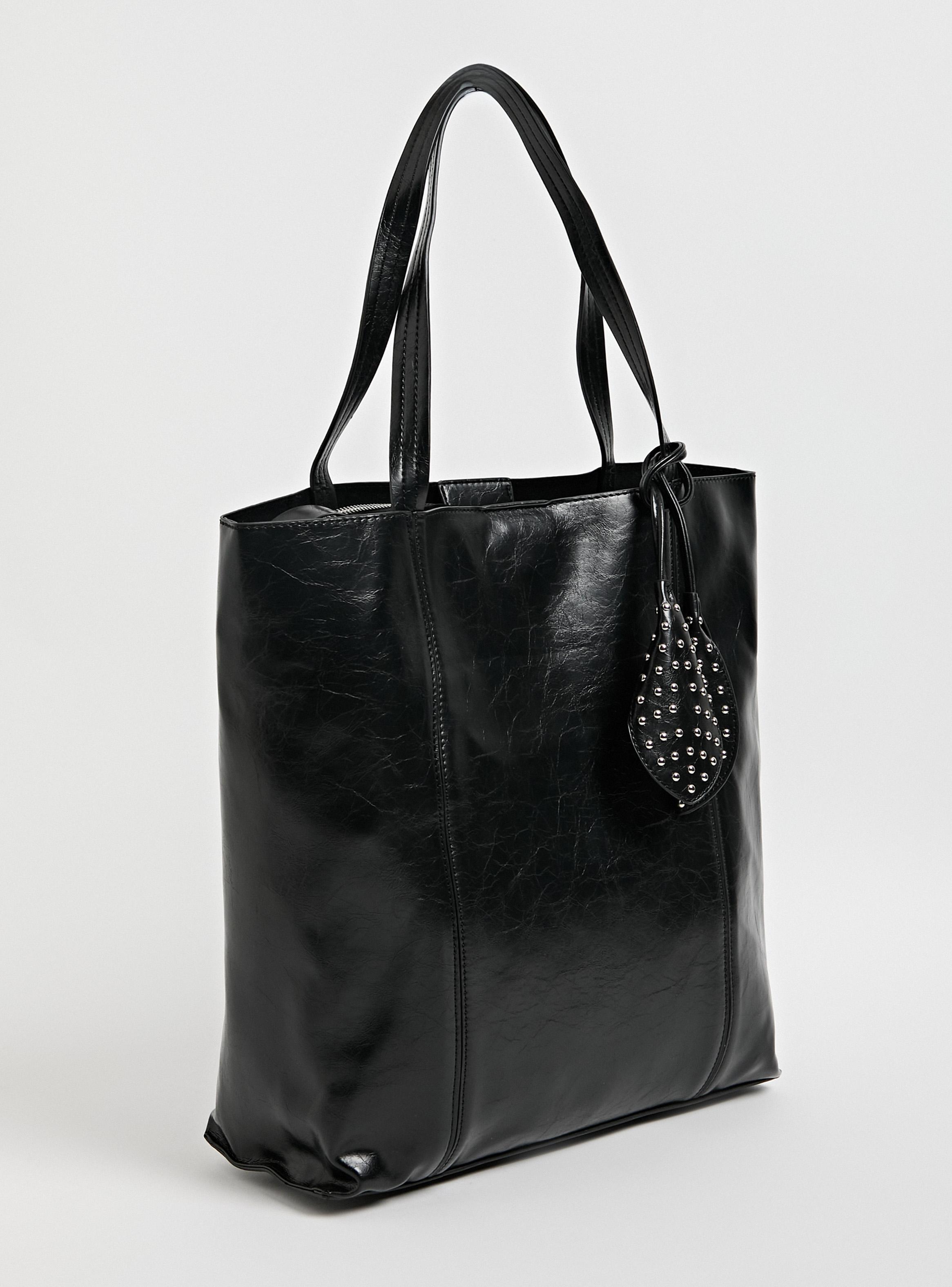 Cartera de Hombro Charm Tachas-3