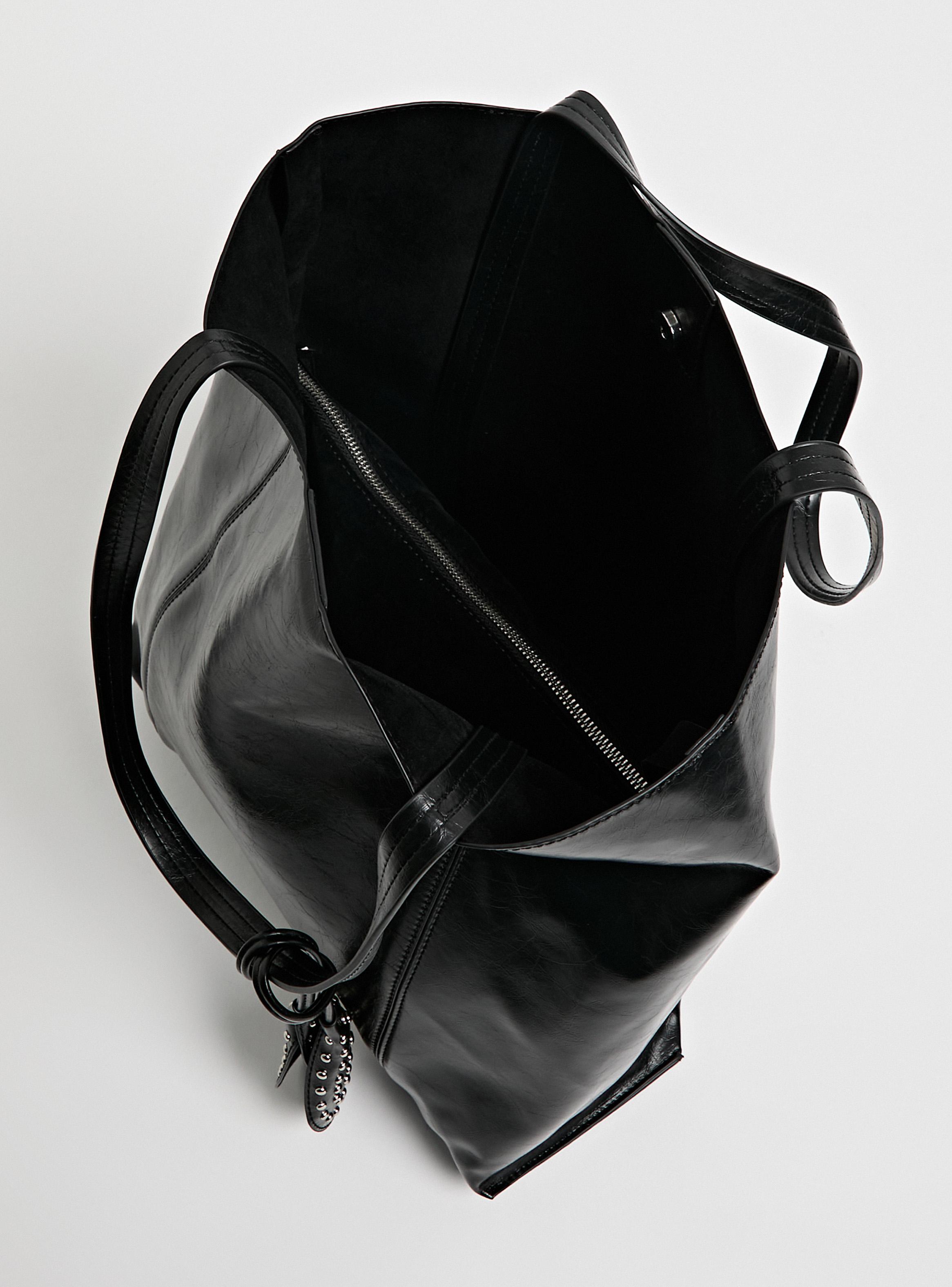 Cartera de Hombro Charm Tachas-5