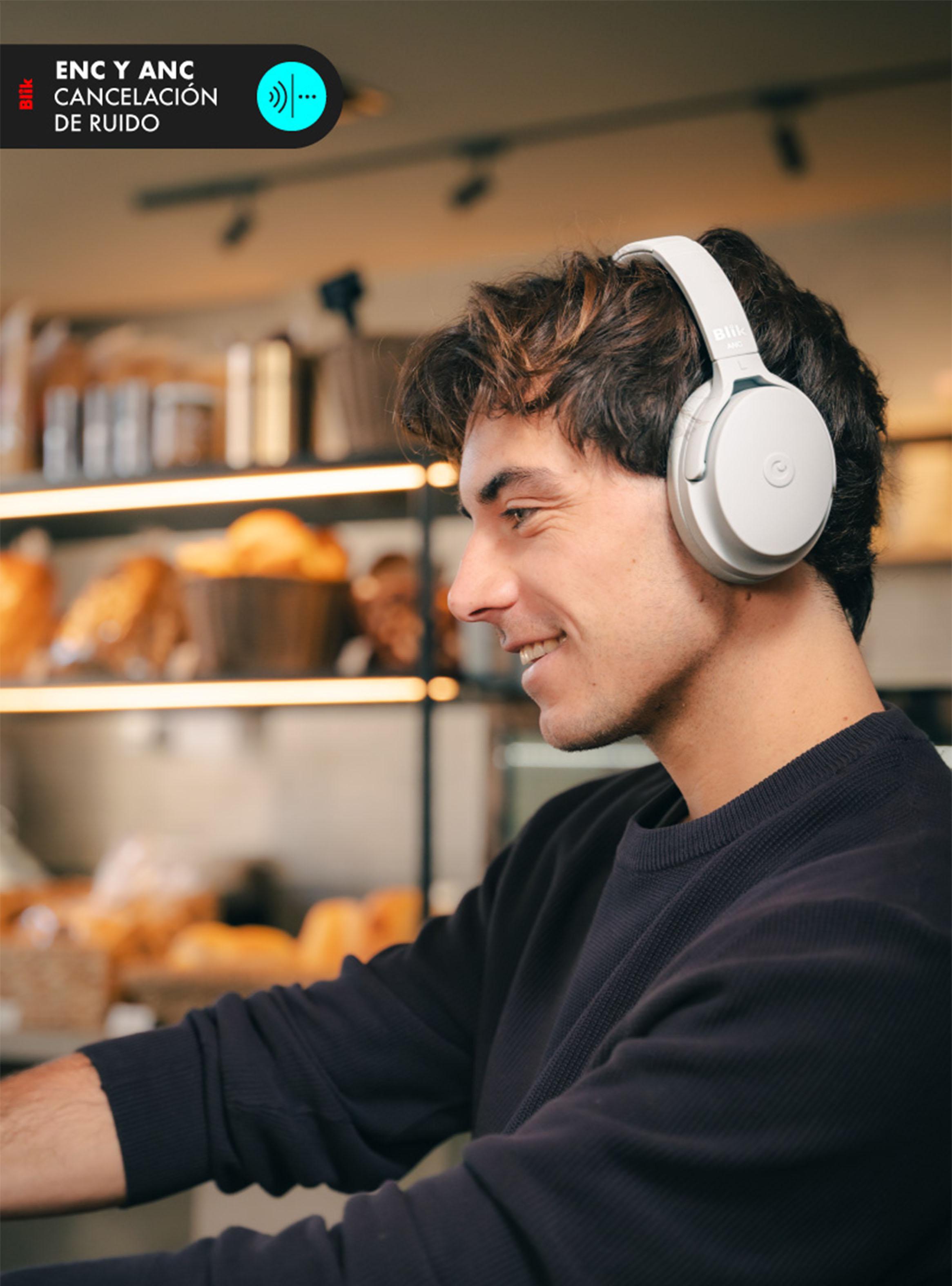 Audífonos Bluetooth Neo ANC Gris-2