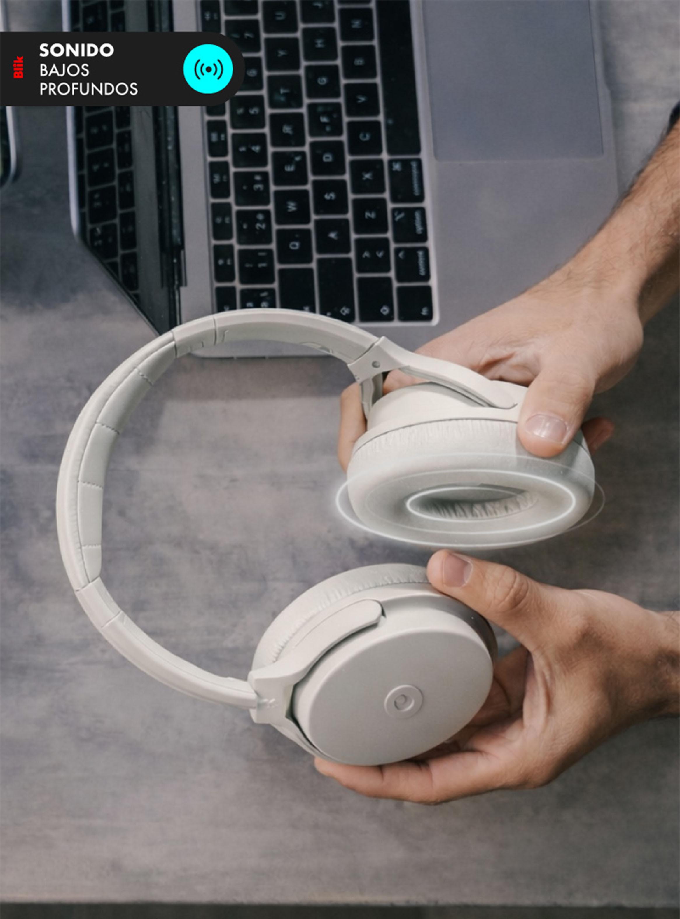 Audífonos Bluetooth Neo ANC Gris-3