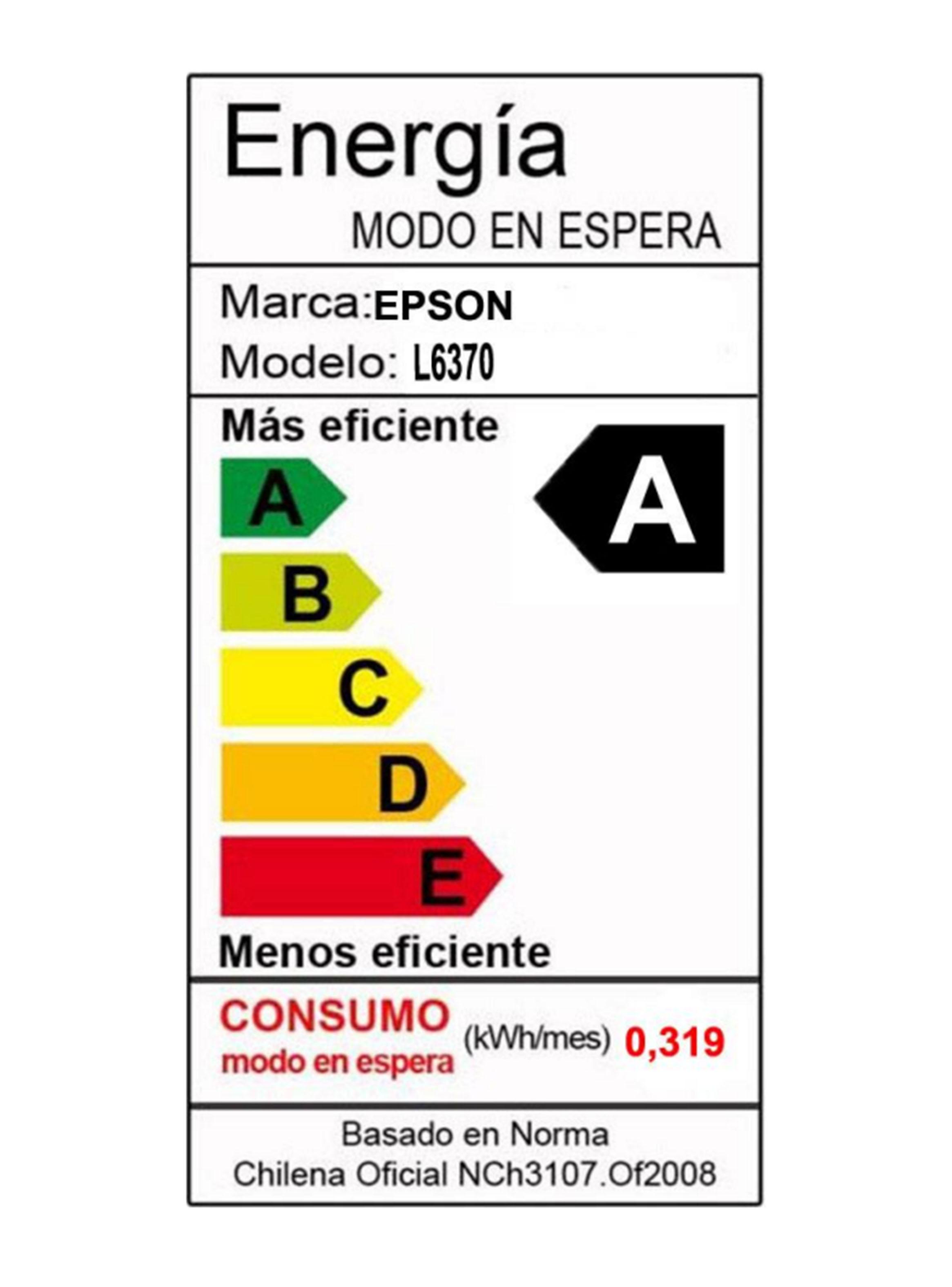 Impresora Tinta Continua Multifuncional Epson L6370-8