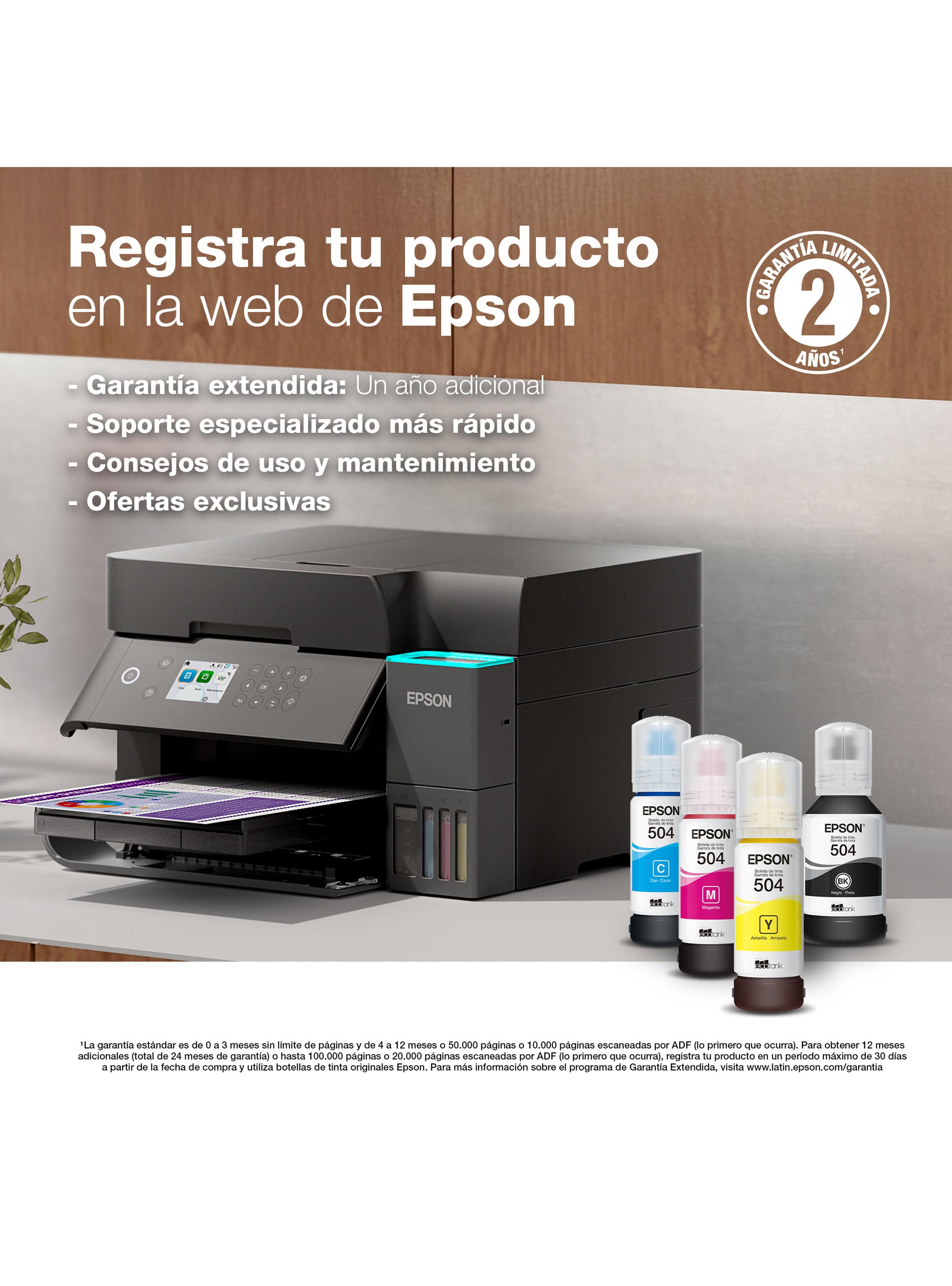 Impresora Tinta Continua Multifuncional Epson L6370-6