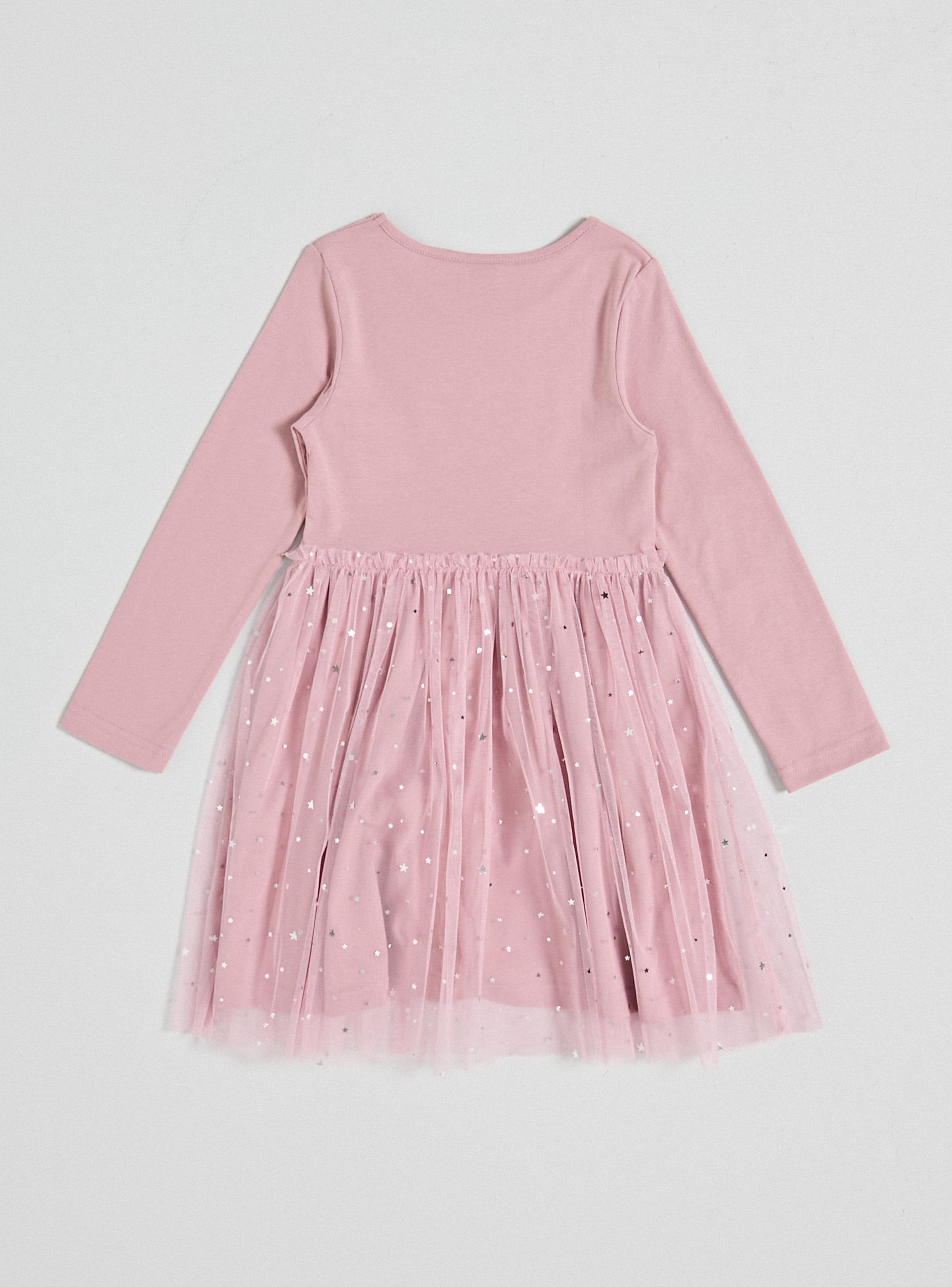 Vestido Falda de Tul Estampado Minnie Mini Estrellas-2