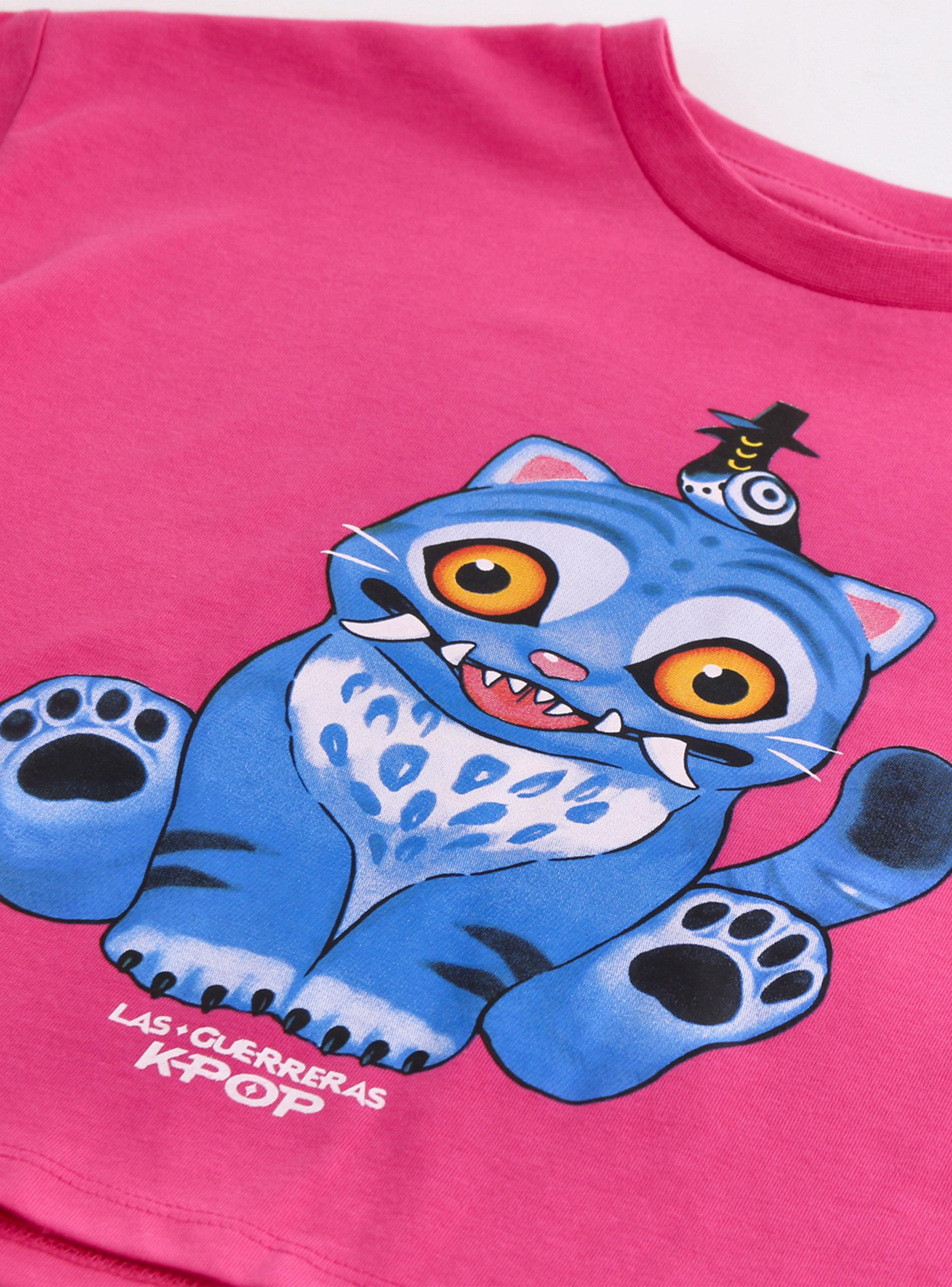 Polera Manga Corta Demonio K-Pop Demon Hunters-2