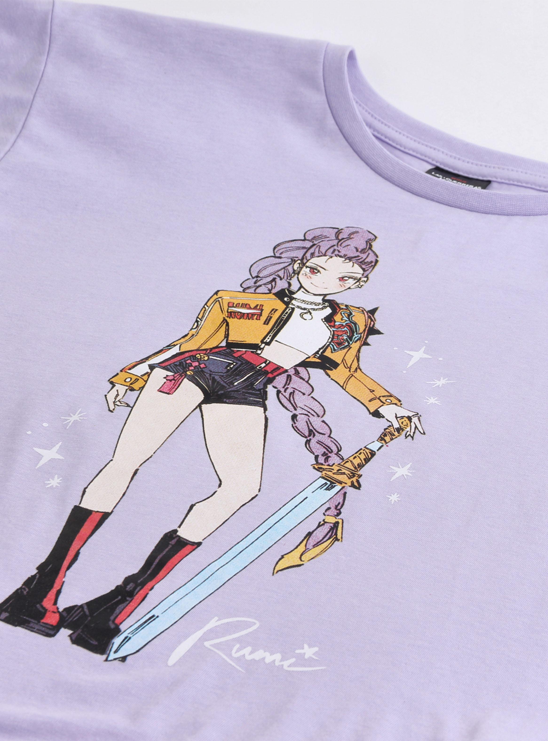 Polera Manga Corta Rumi K-Pop Demon Hunters-2