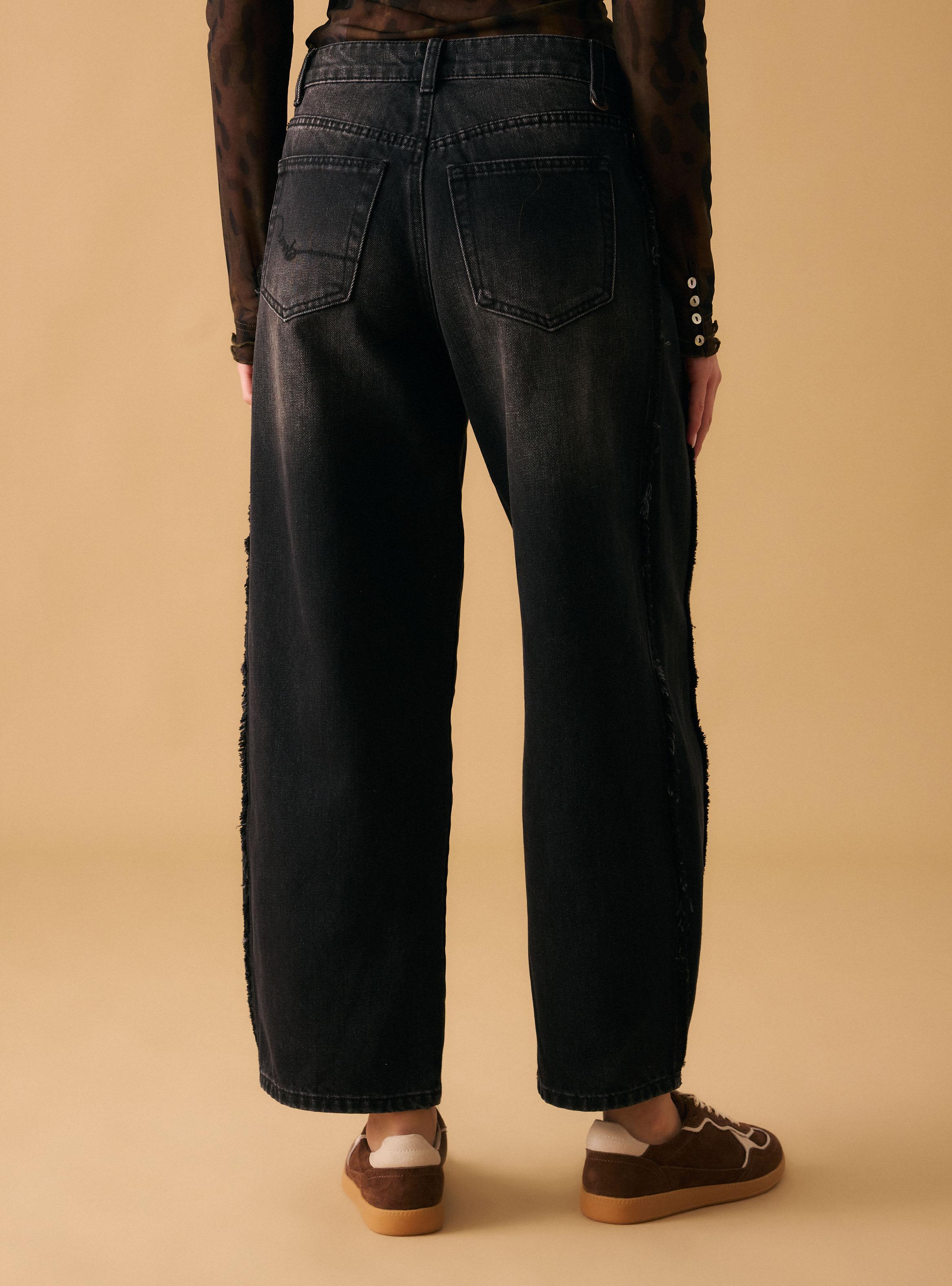 Jeans Deshilachado en Costados-1