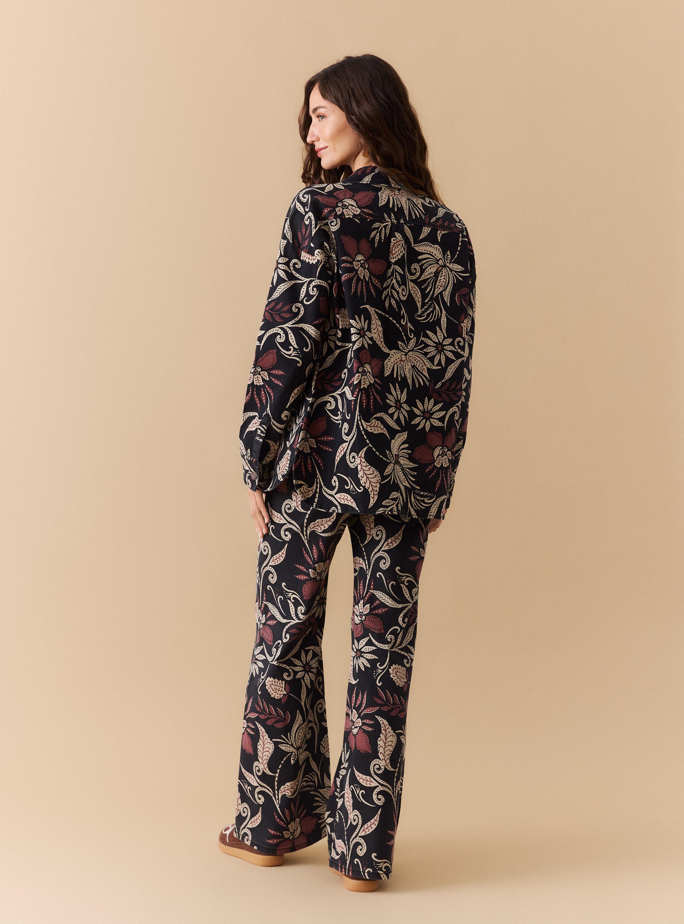 Blusa Denim Full Print-5