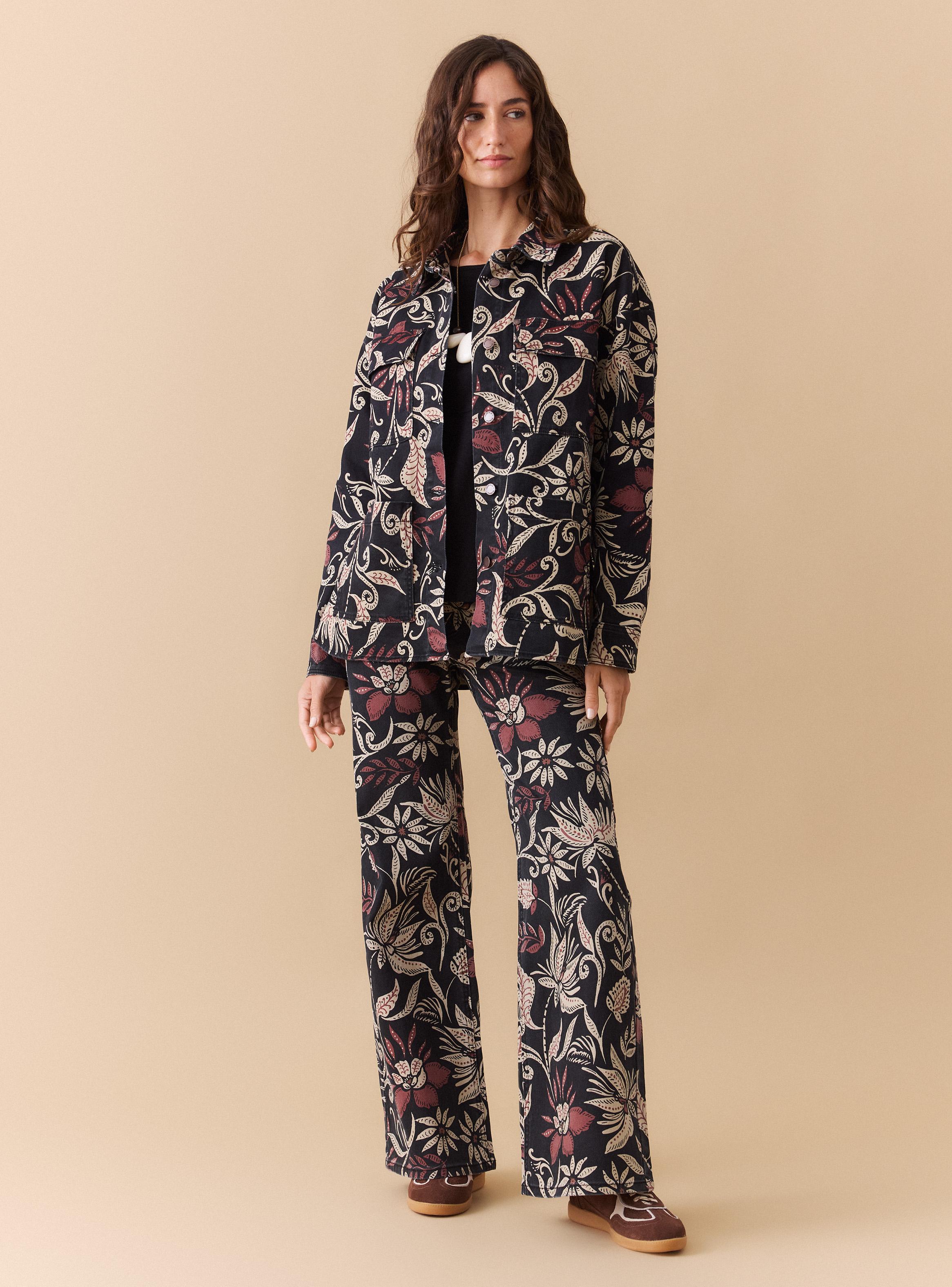 Blusa Denim Full Print-4