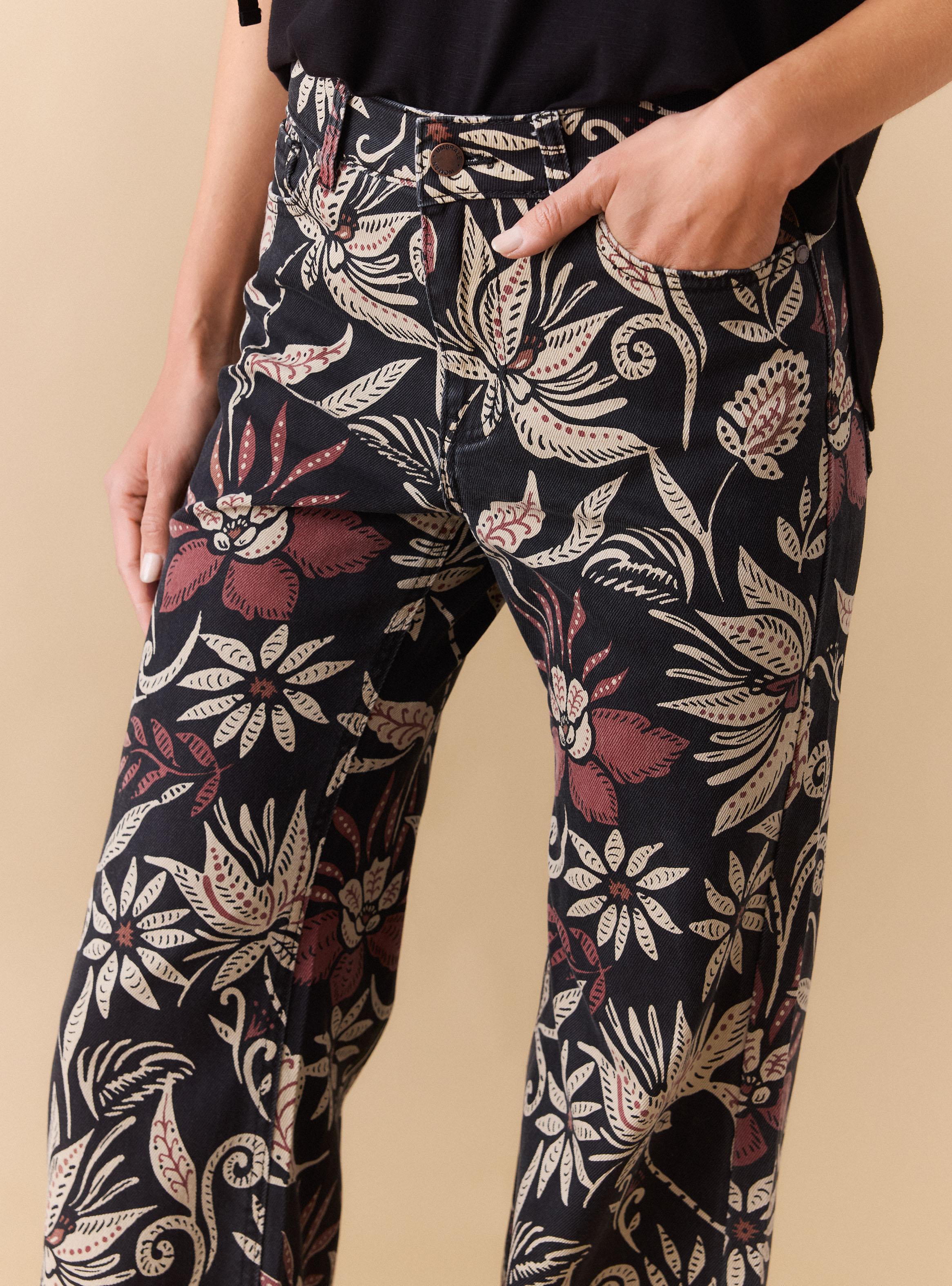 Pantalón Denim Full Print-2