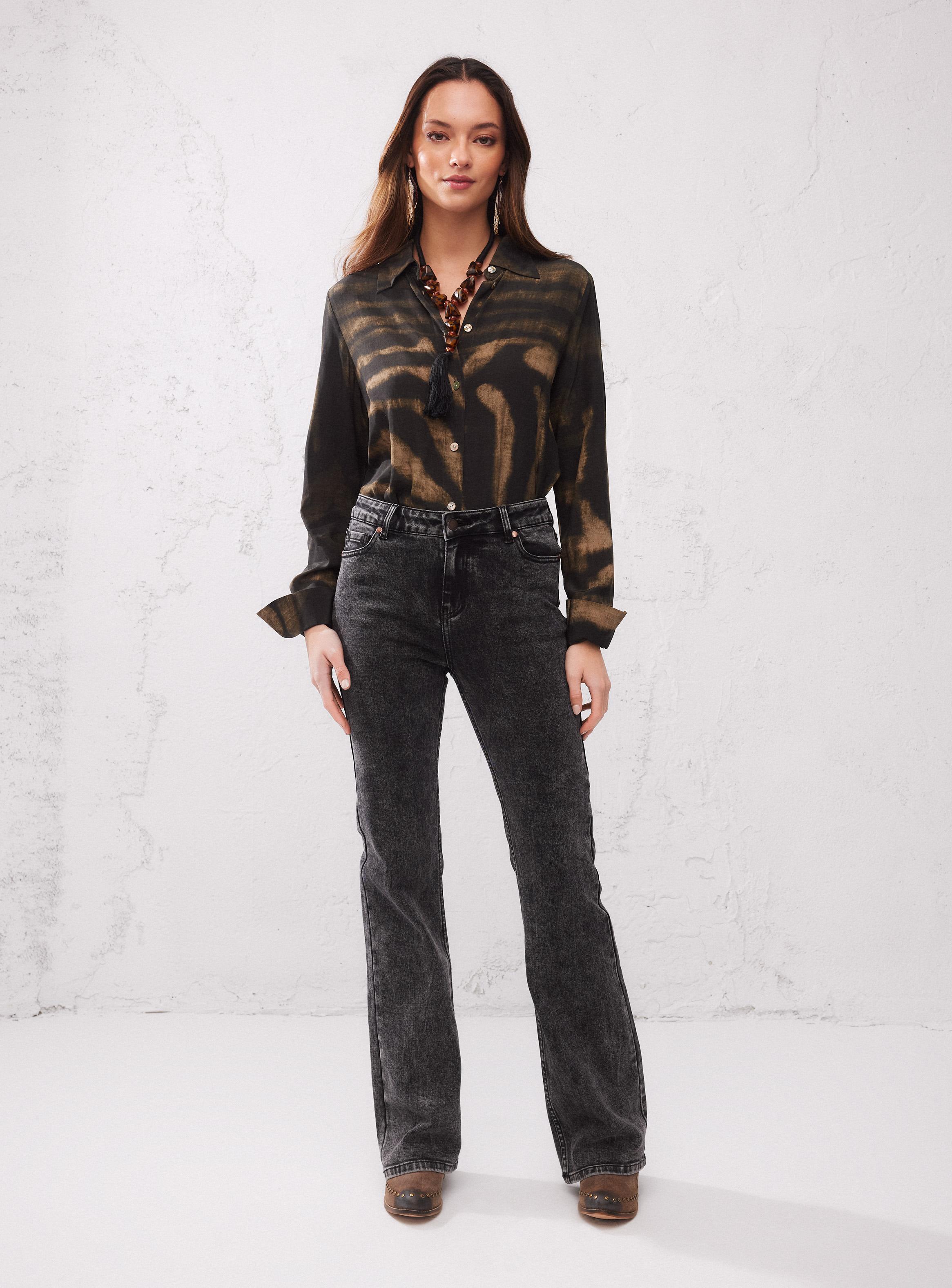 Jeans Clásico Tipo Bootcut-4